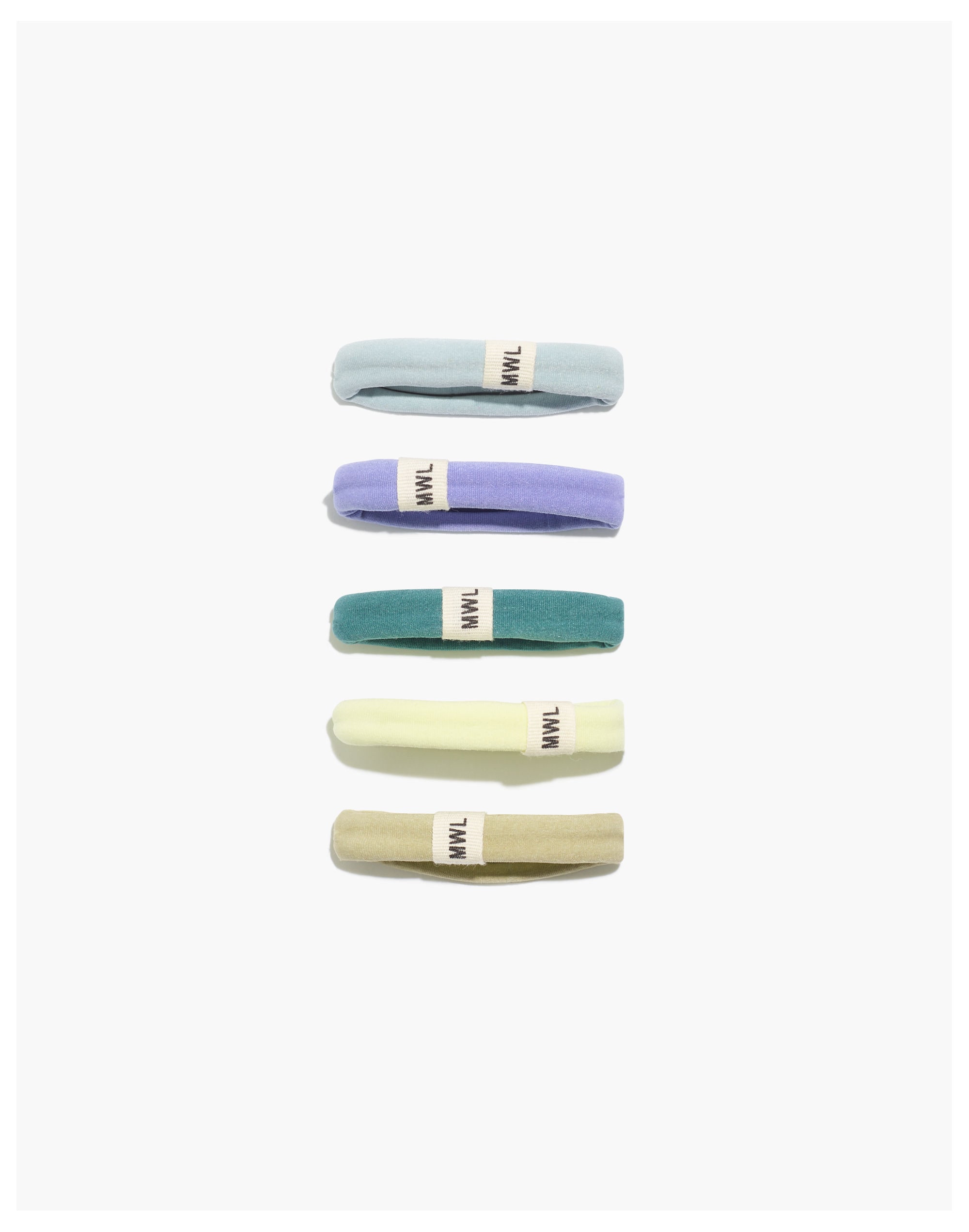 mwl five-pack hair ties