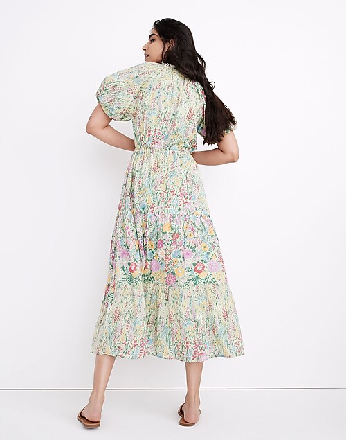 The Ariana Midi Dress in Floral