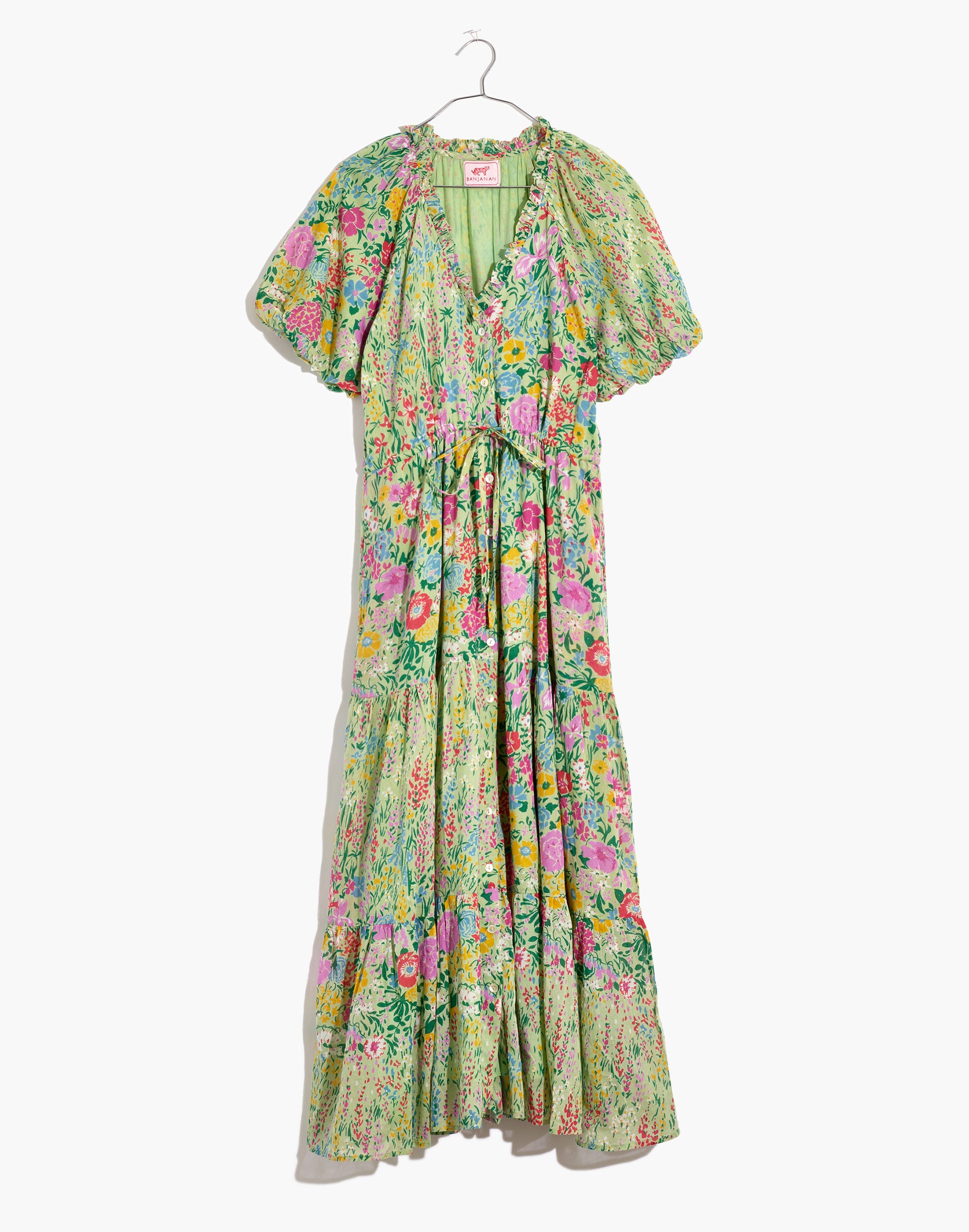 Banjanan Poppy Floral Midi Dress
