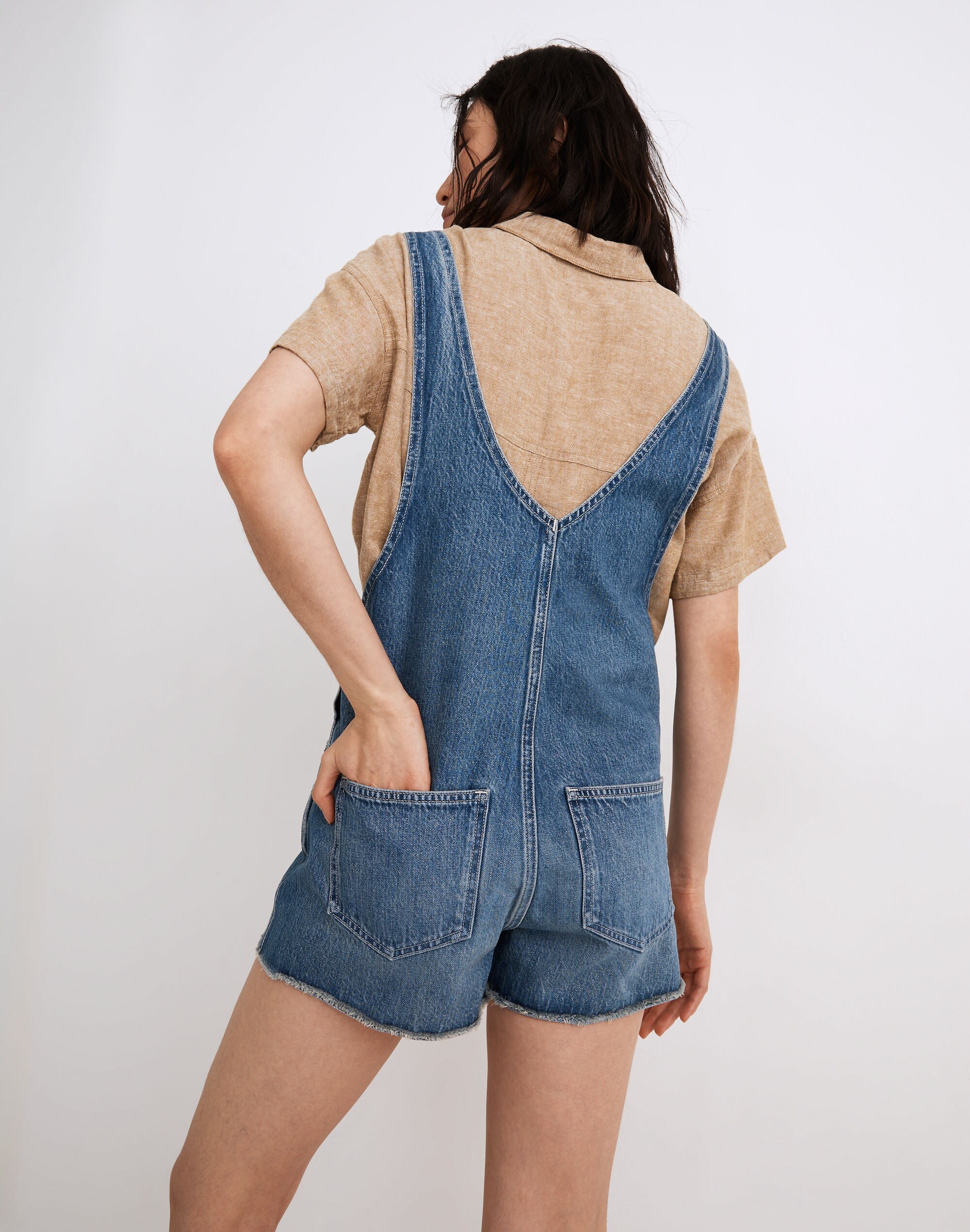 Adirondack Short Overalls in Wrightwood Wash