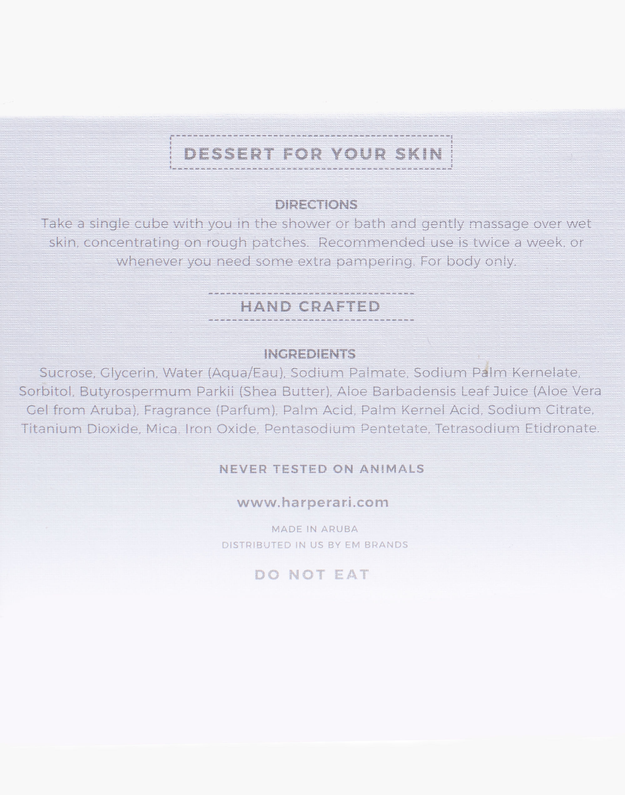 Harper + Ari&reg; Discovery Exfoliating Sugar Cube Scrub Kit