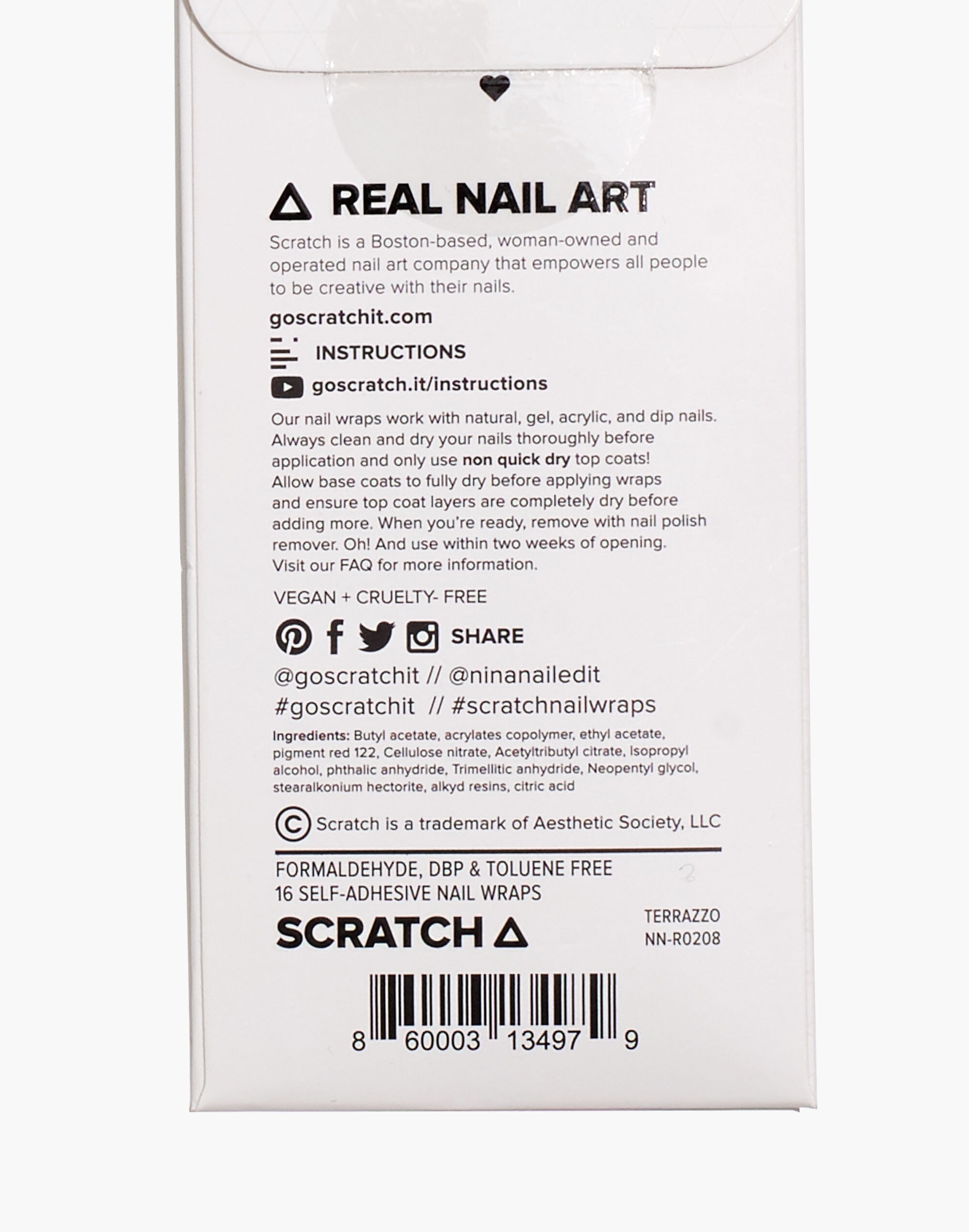Scratch&trade; Nail Wraps Kit