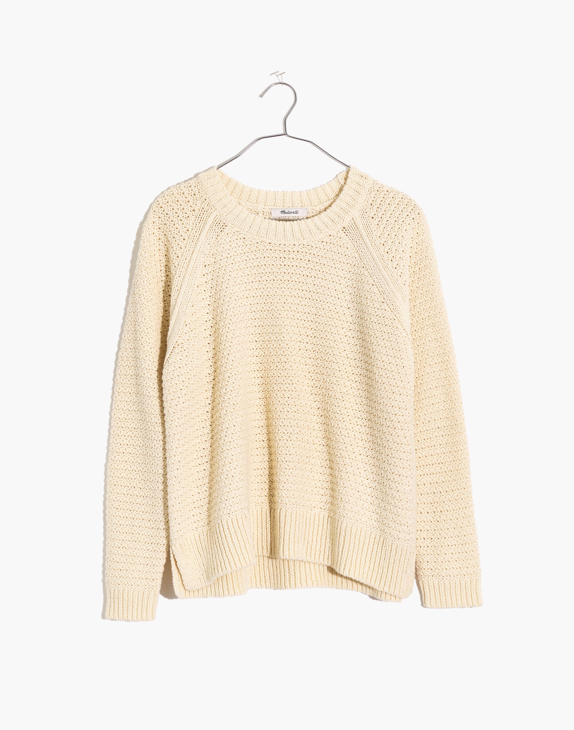 Open-Stitch Hopedale Pullover Sweater