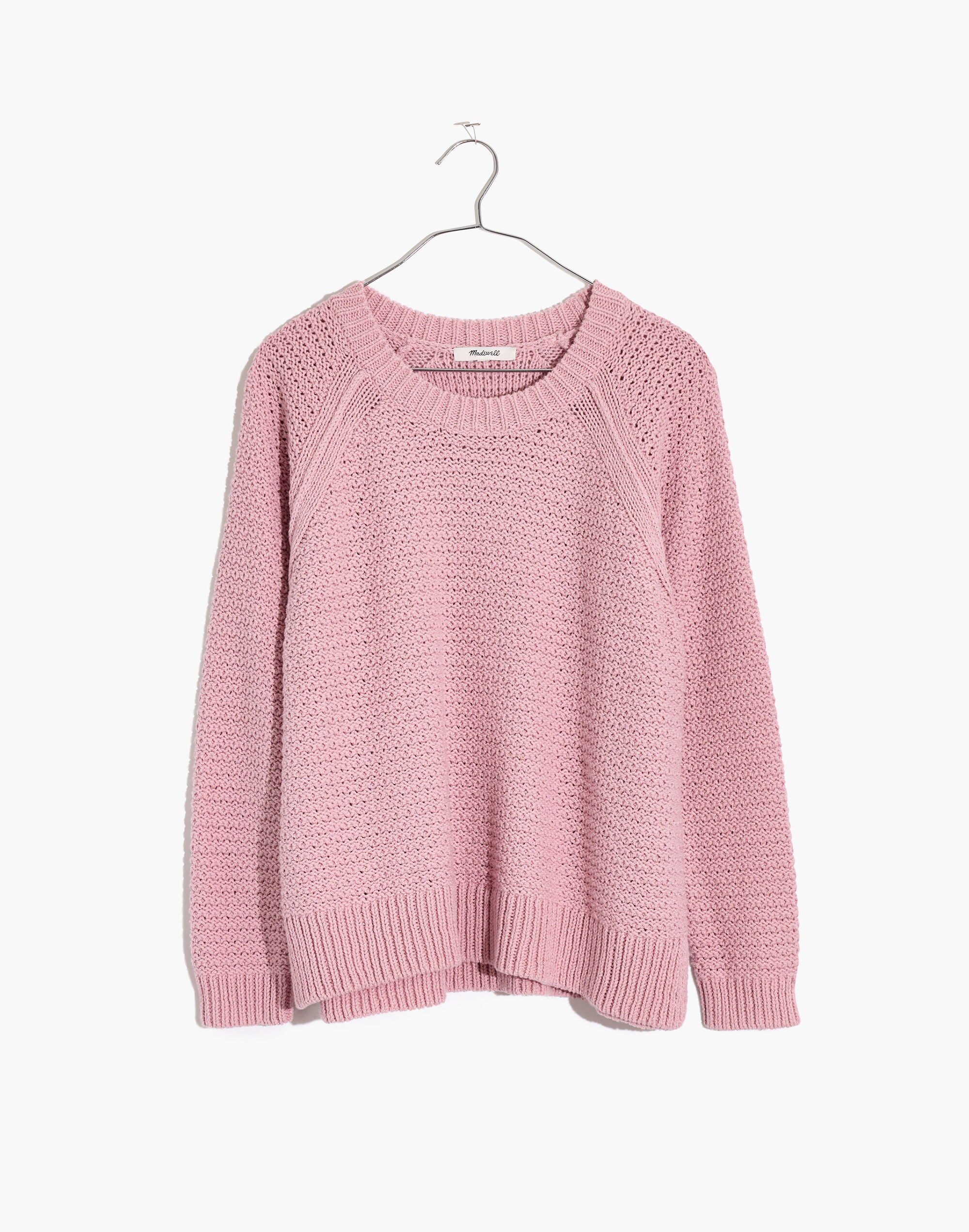 Open-Stitch Hopedale Pullover Sweater