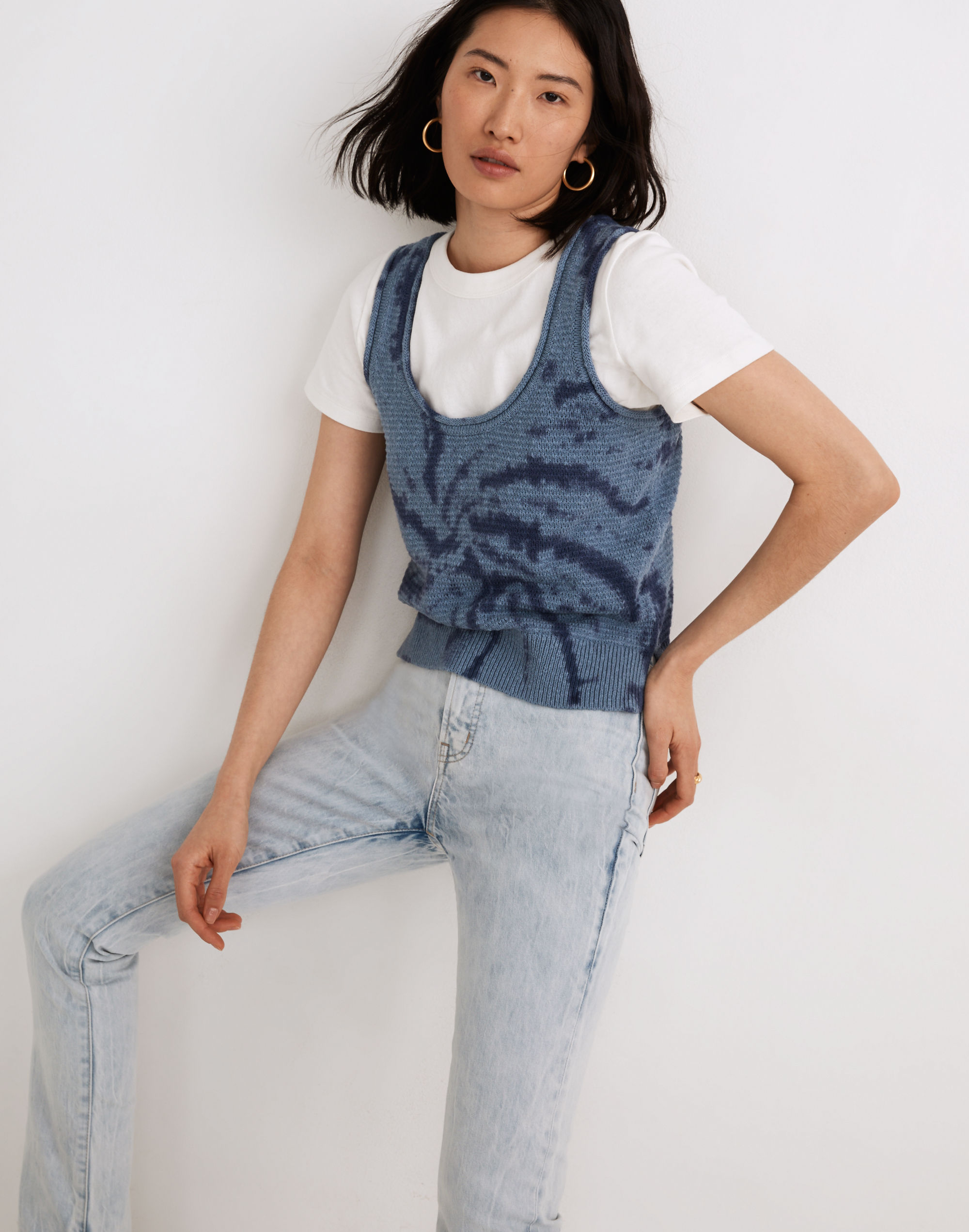 Tie-Dye Fairview Sweater Tank