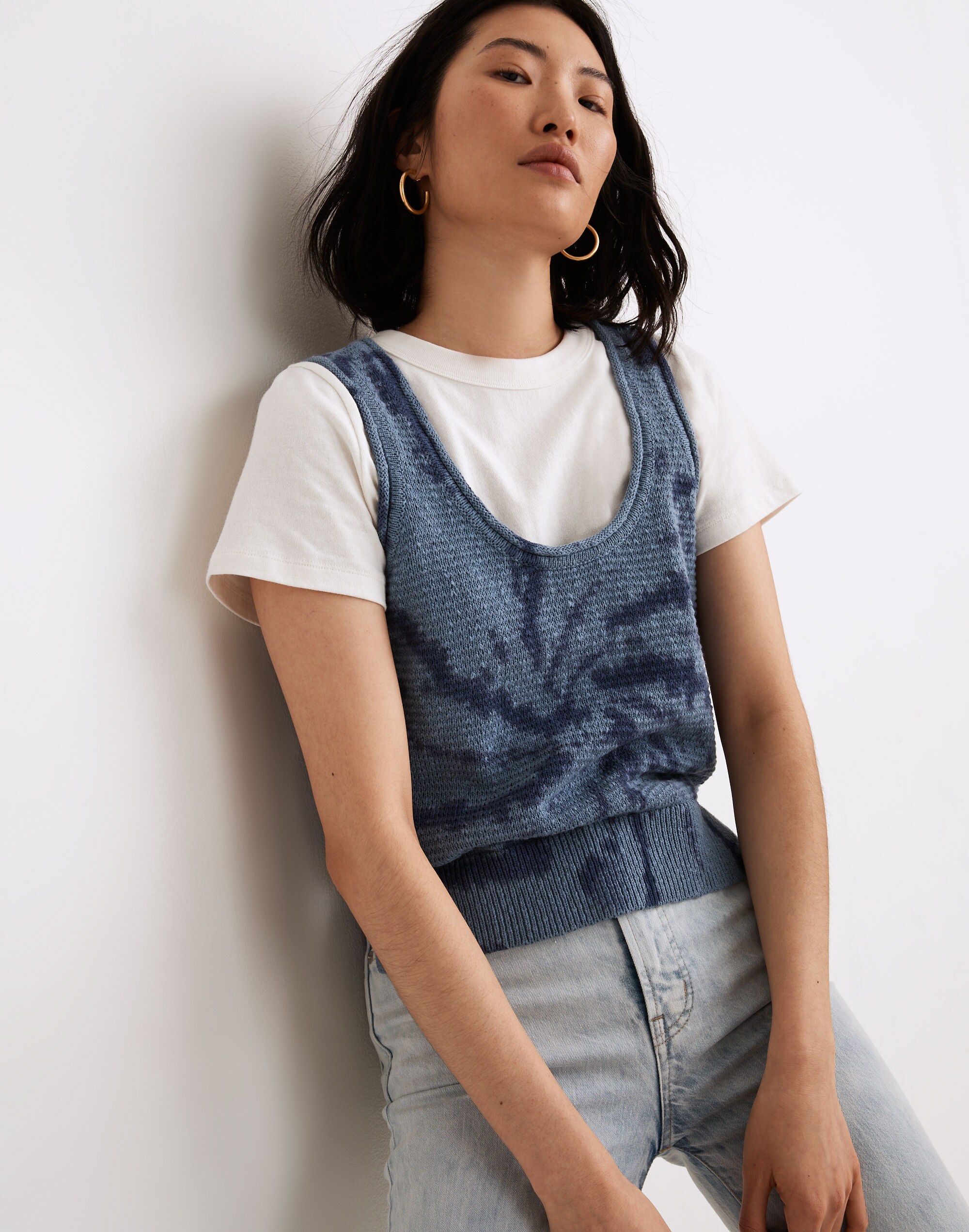 Tie-Dye Fairview Sweater Tank