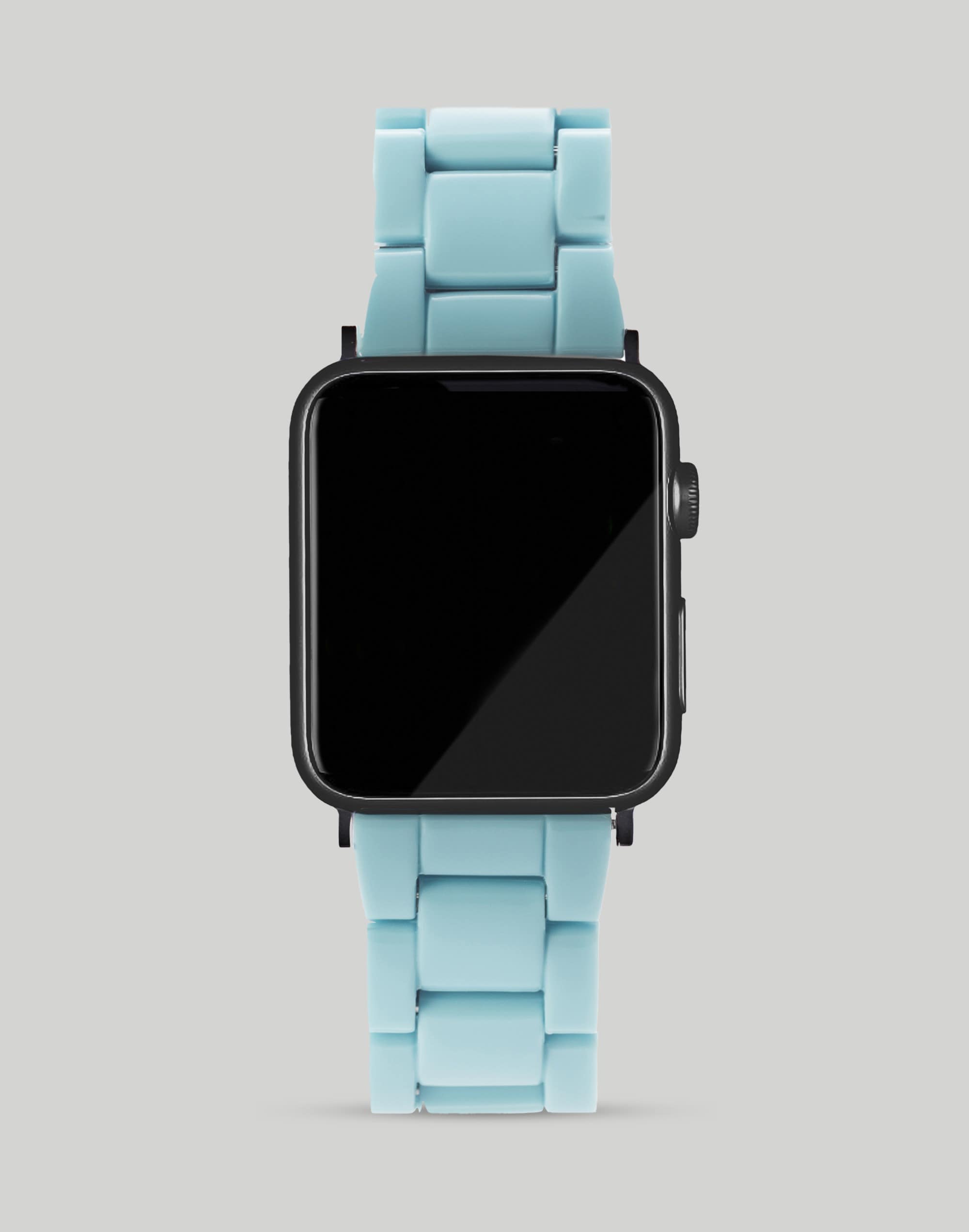 Mw Machete Apple Watch Band With Black Hardware (38/40 Mm) In Blue