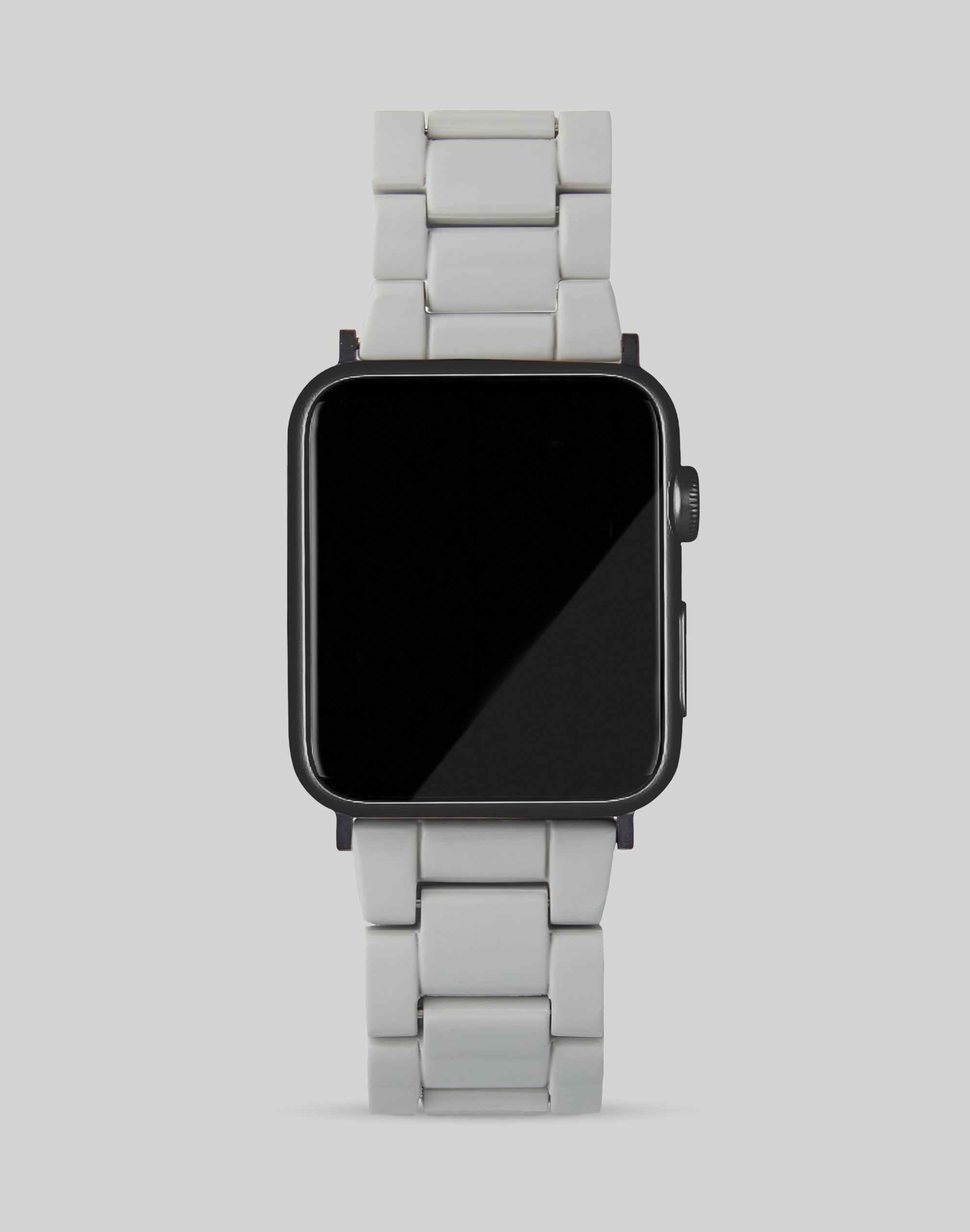 Mw Machete Apple Watch Band With Black Hardware (38/40 Mm) In Grey