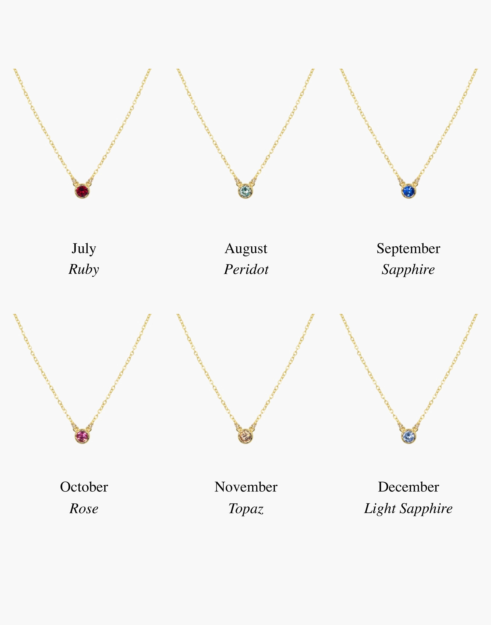 Katie Dean Jewelry™ Birthstone Necklace