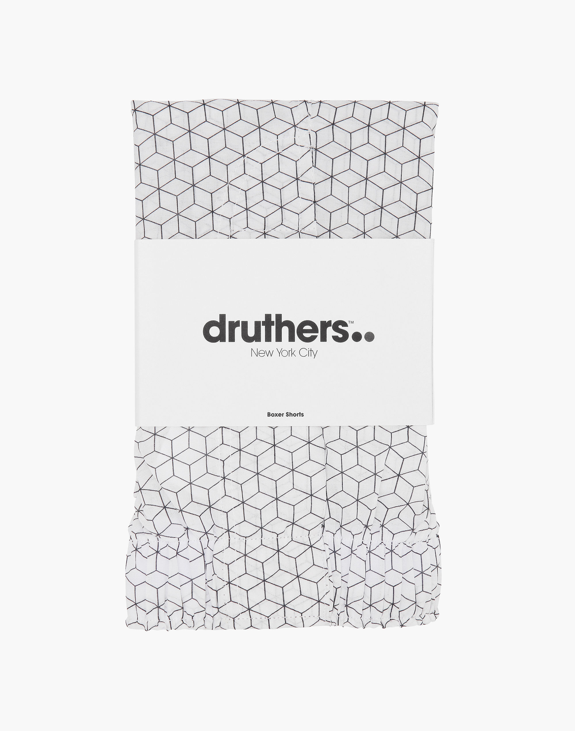 Druthers NYC Organic Cotton Cubes Boxer