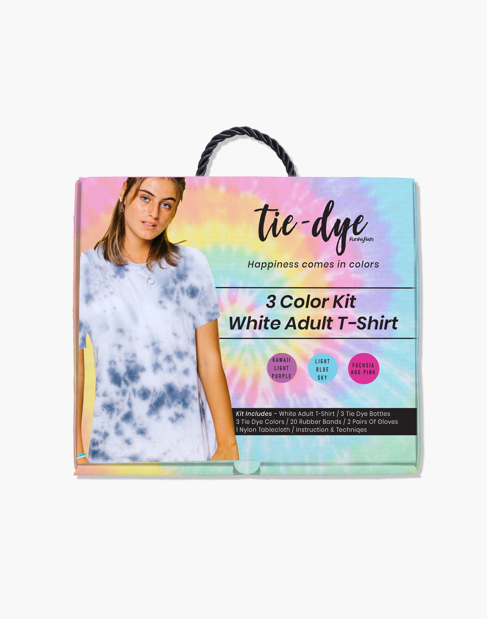 funkyfish tie dye t-shirt kit