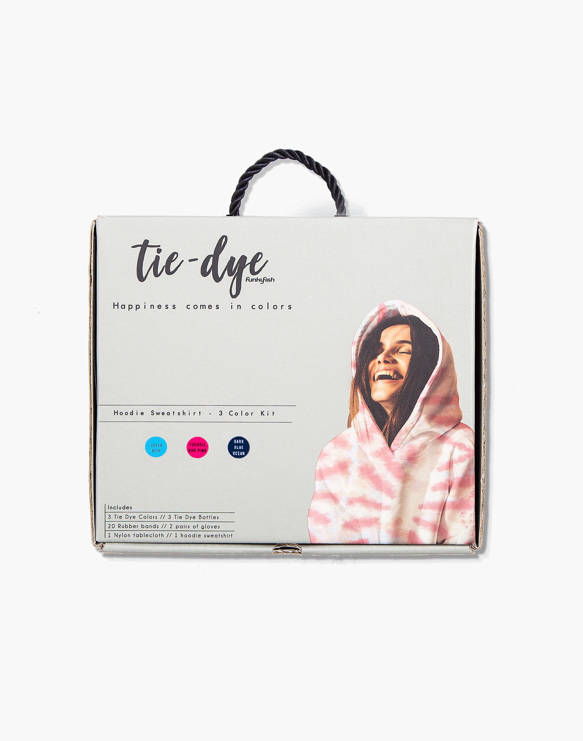 funkyfish tie dye hoodie kit