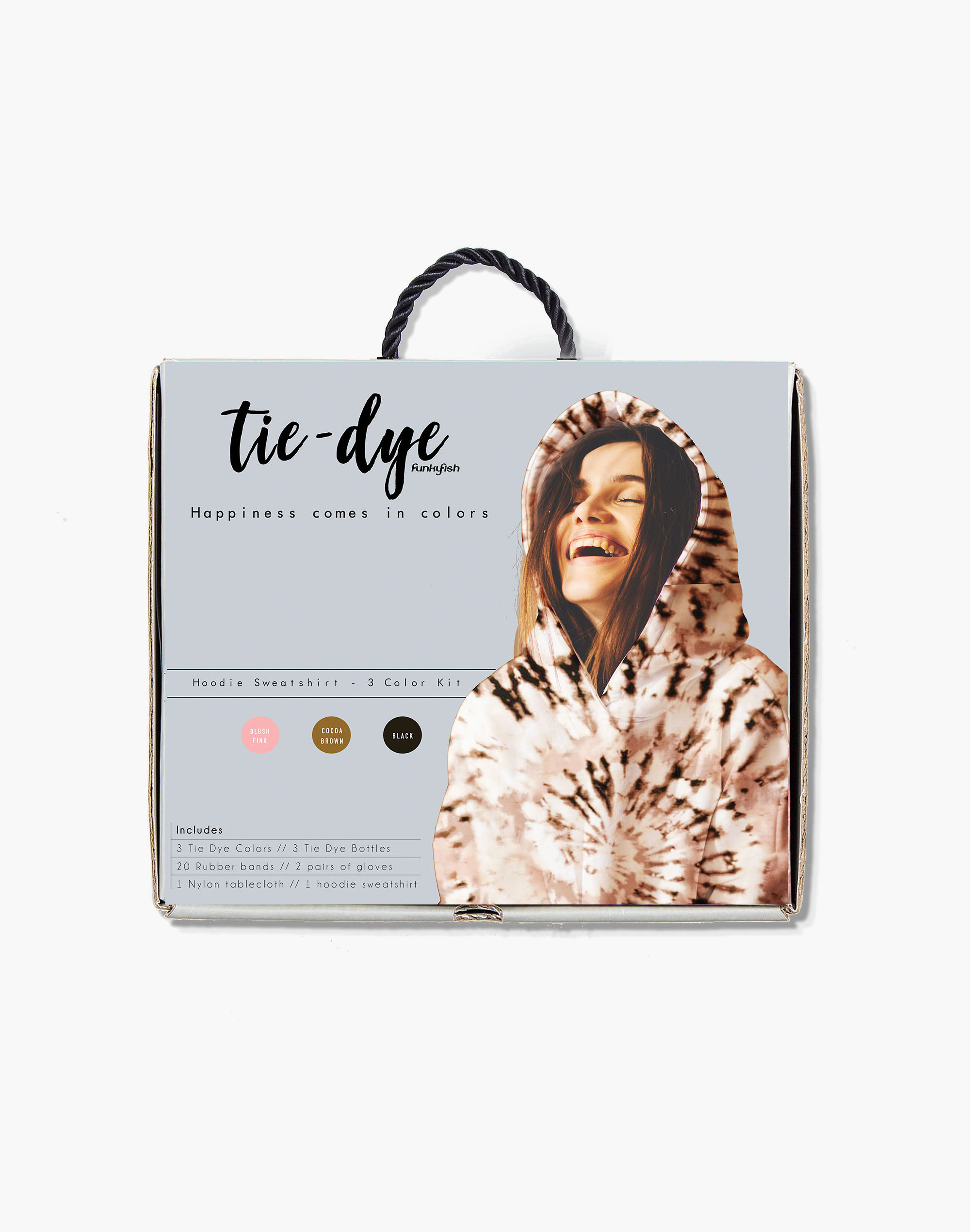 funkyfish tie dye hoodie kit