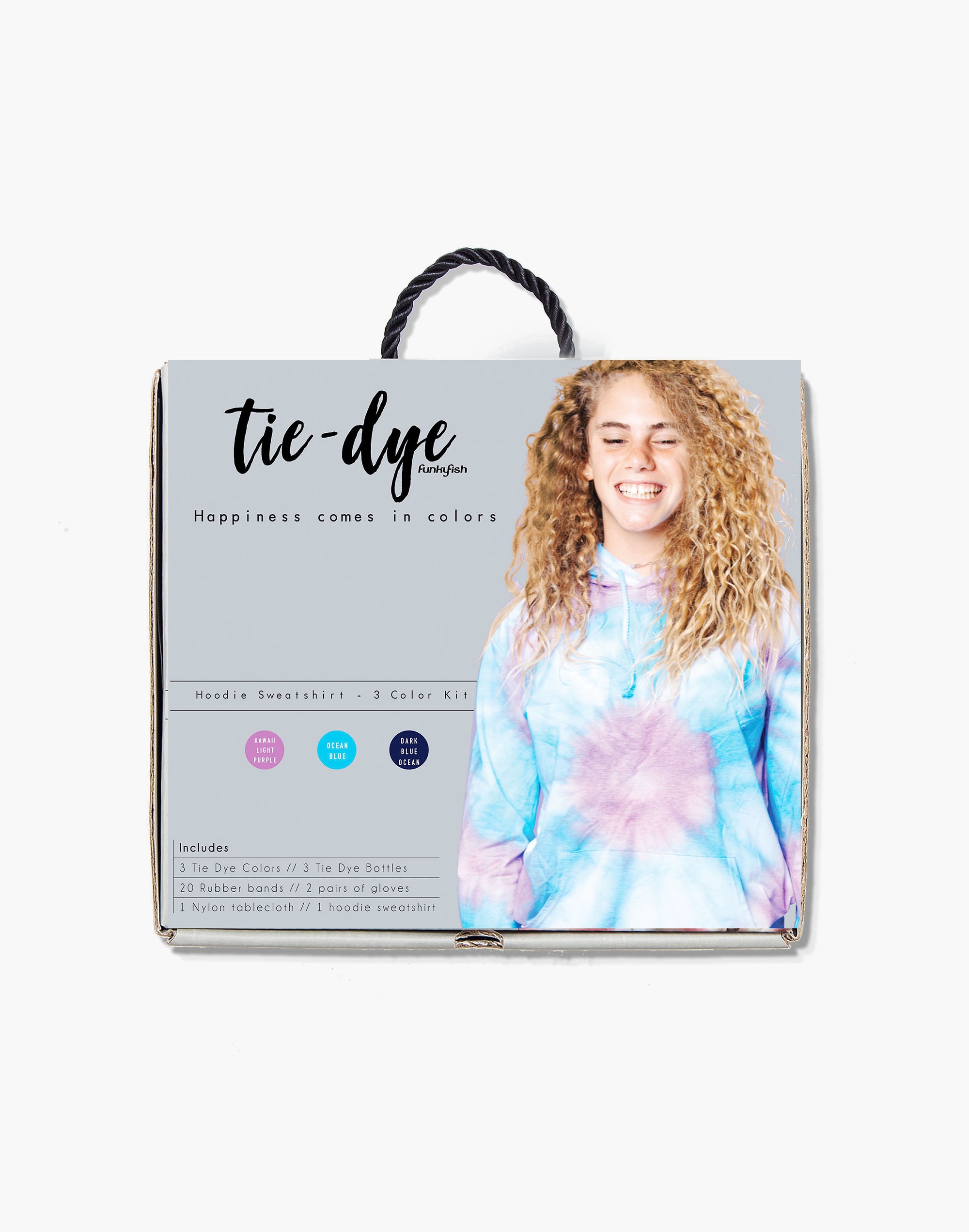 funkyfish tie dye hoodie kit