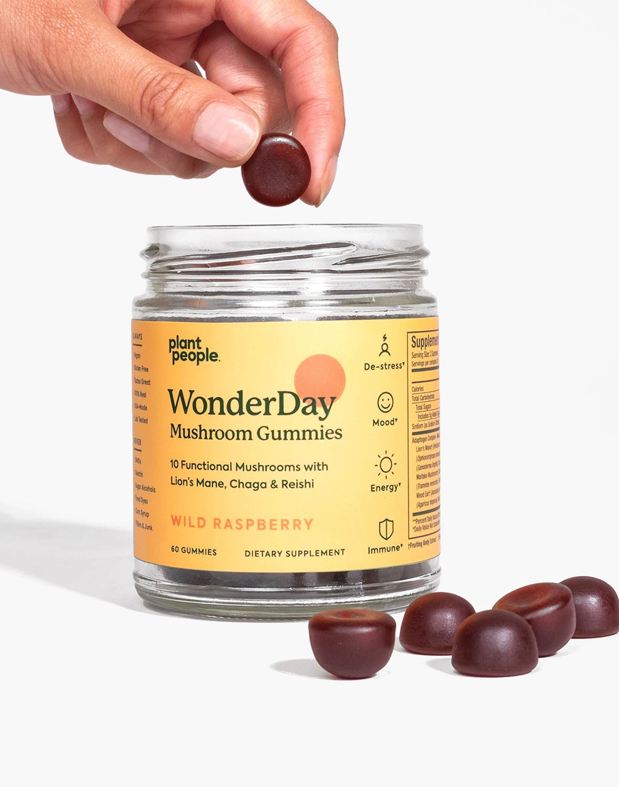 Plant People WonderDay Mushroom Gummies
