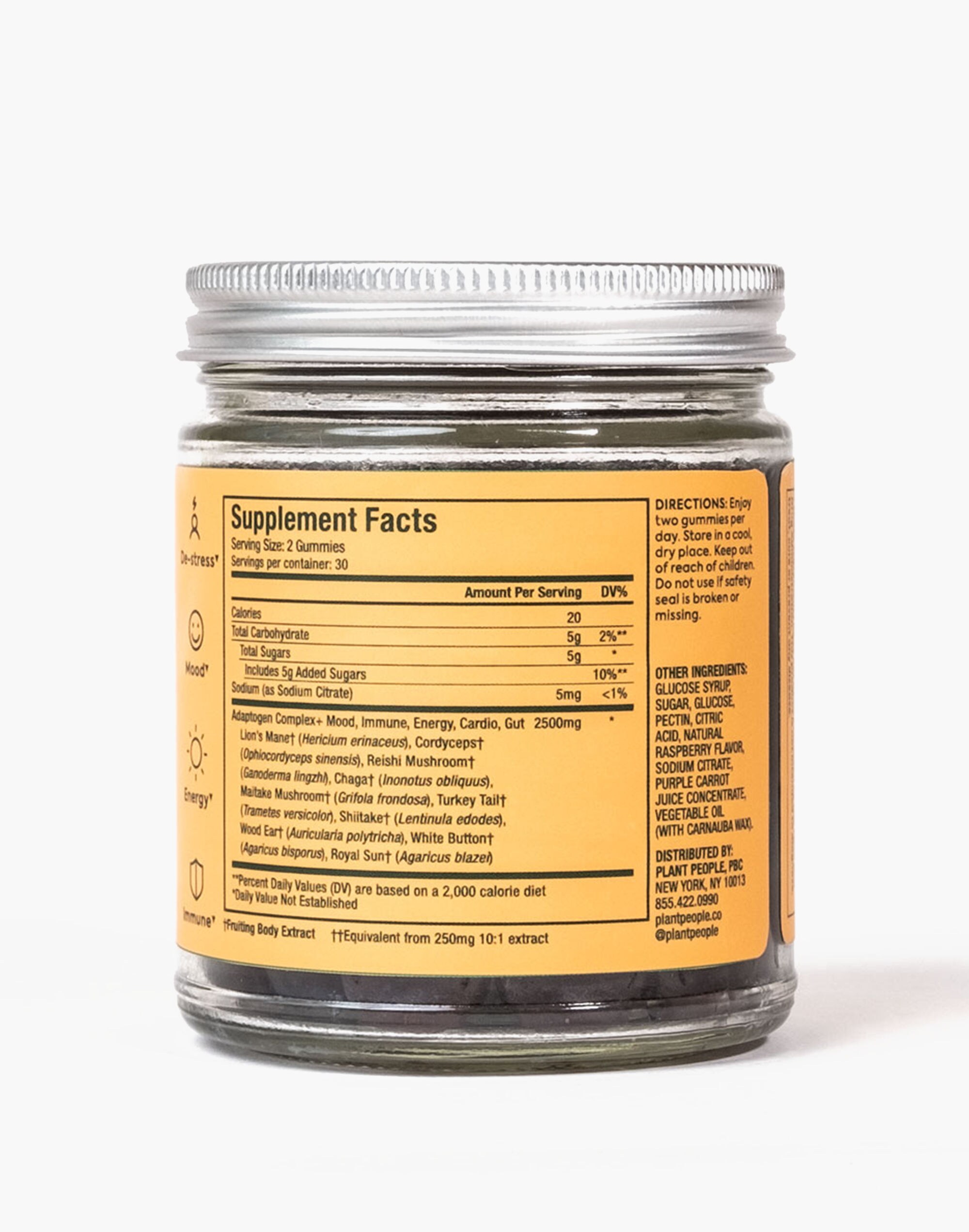 Plant People WonderDay Mushroom Gummies