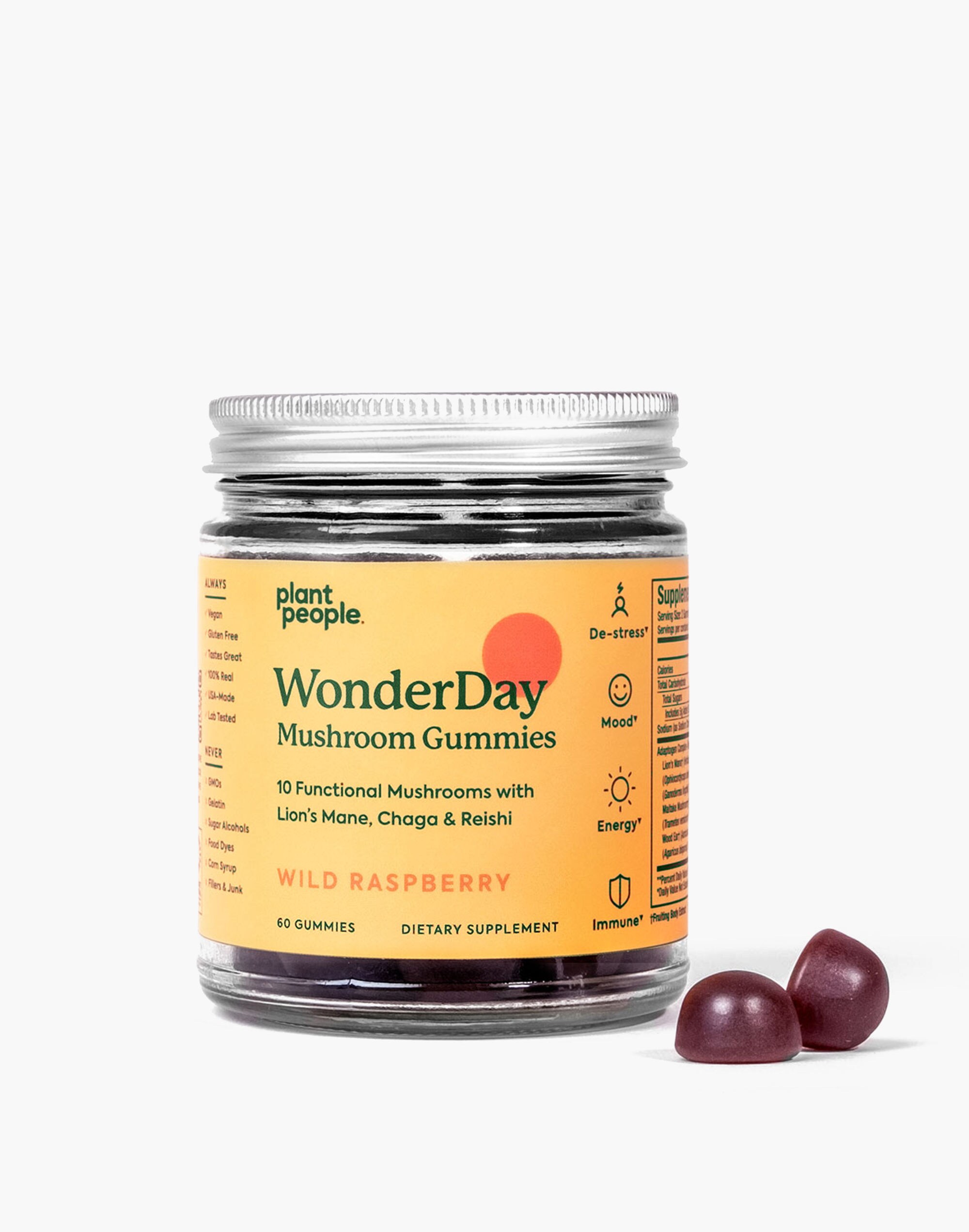 Plant People WonderDay Mushroom Gummies