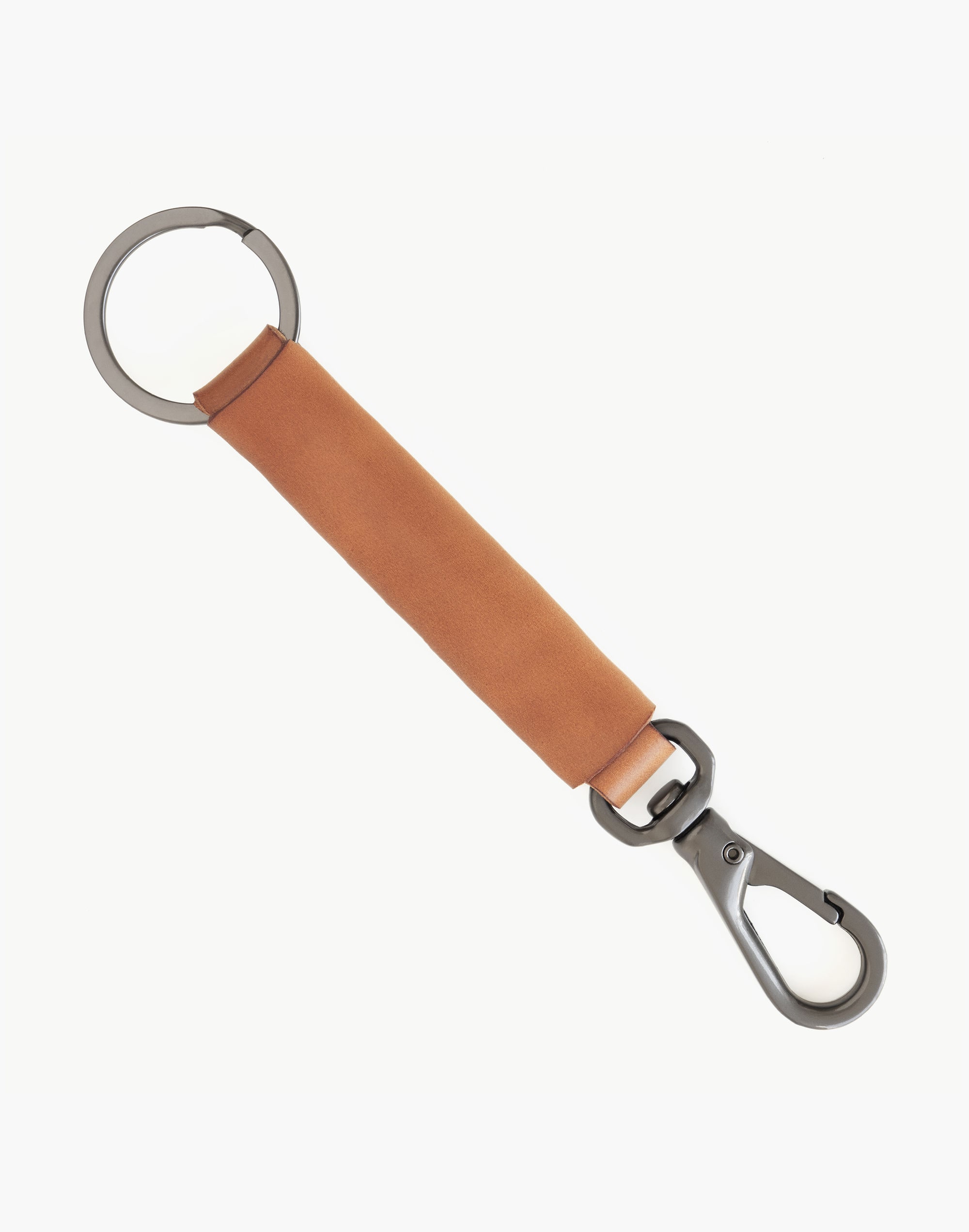 Mw Makr Loop Keychain With Snap Hook In Natural