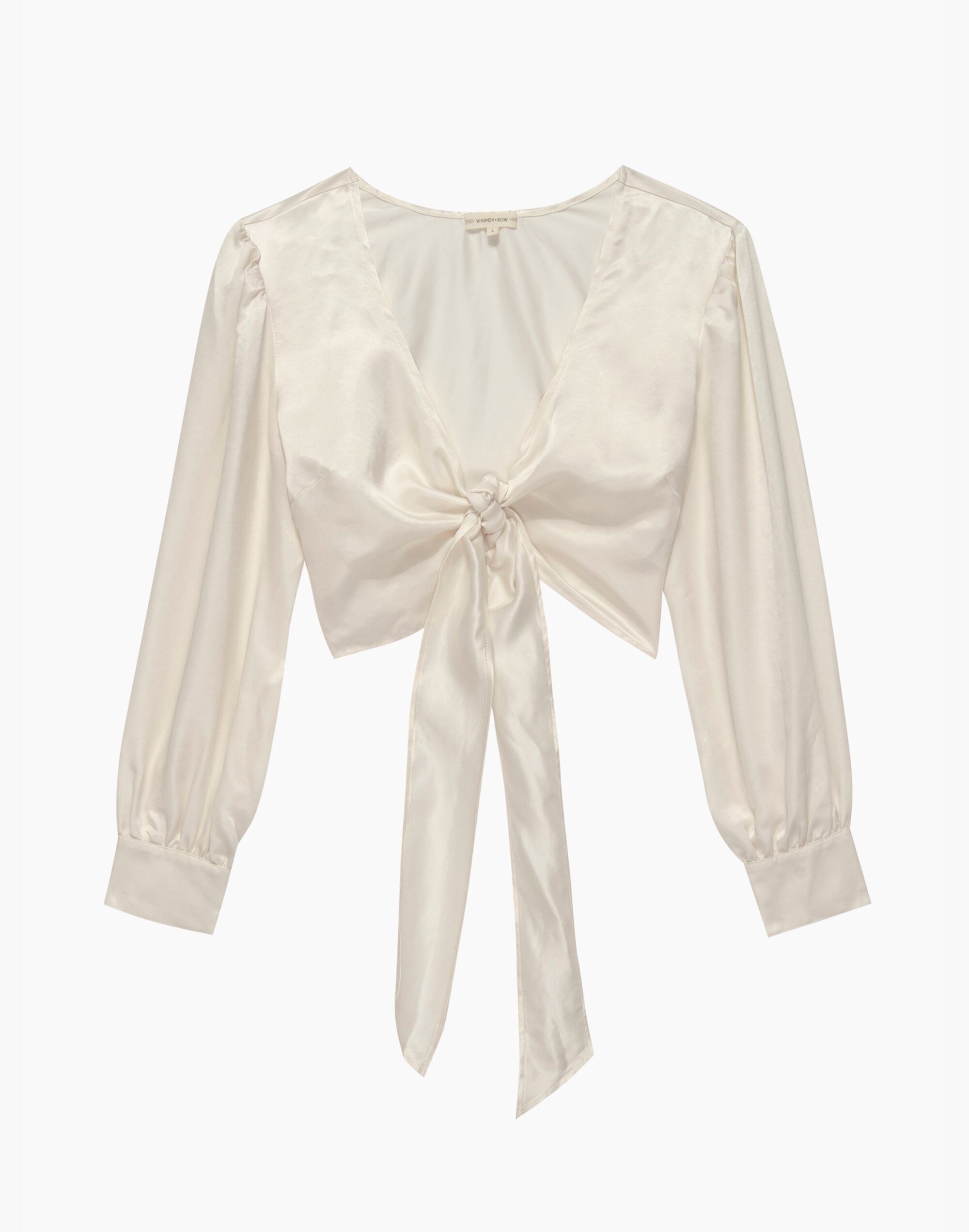 Whimsy + Row Satin Lauren Three-in-One Top