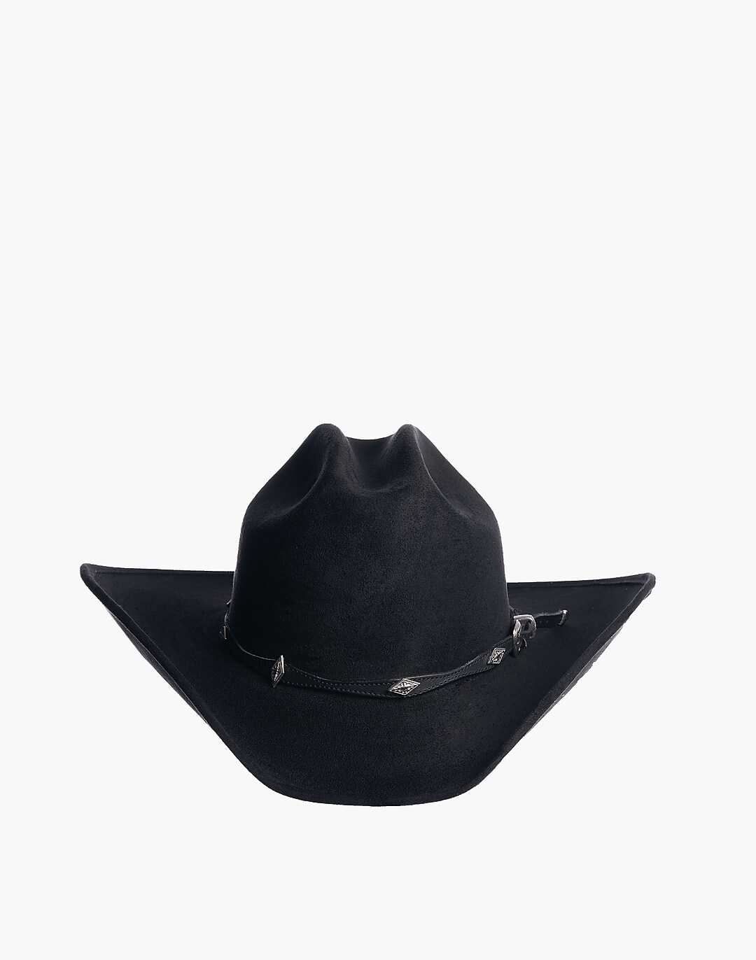 The Dolly - 100% Wool Hat | Black Felt Cowboy Hat M/L (59) / Black