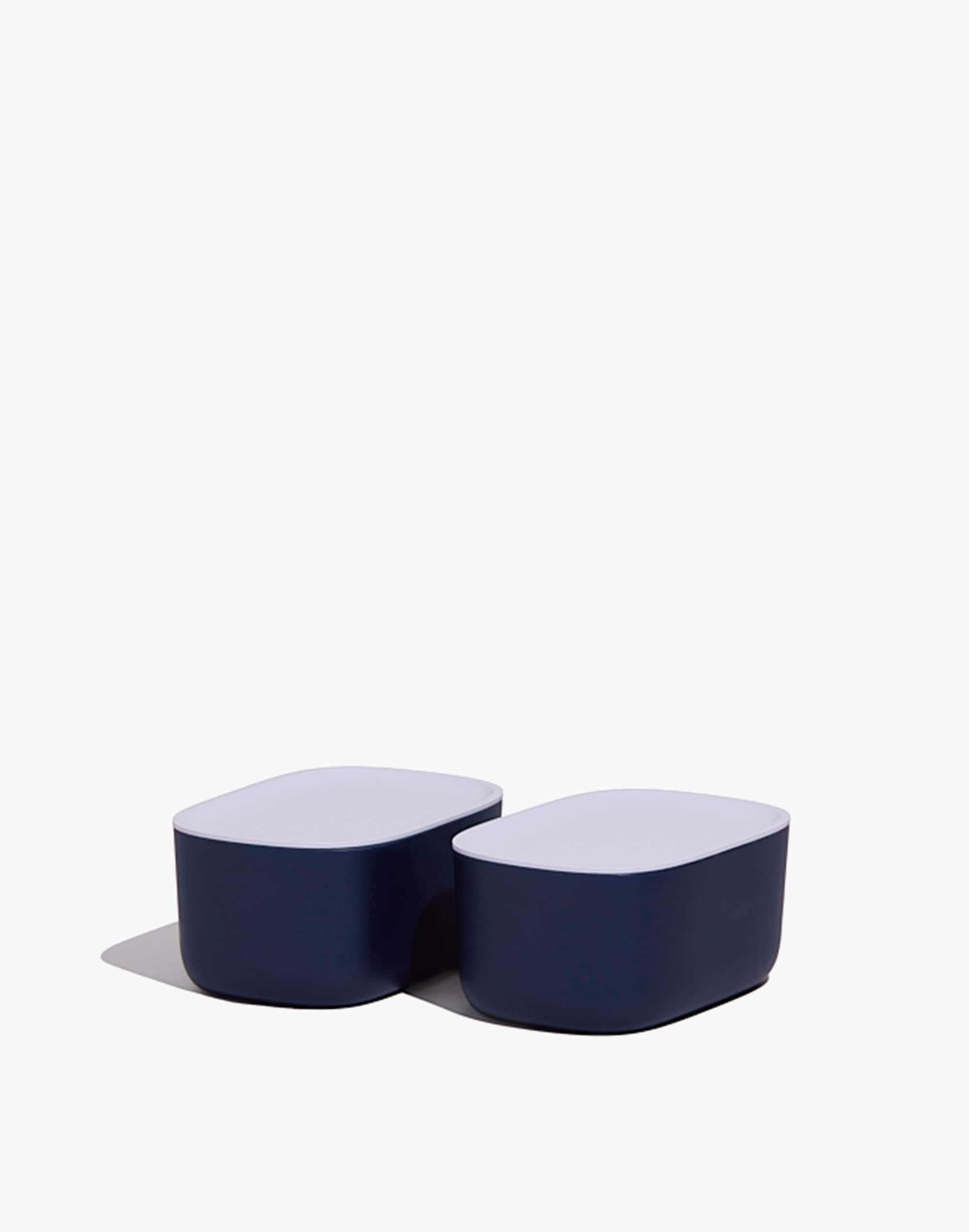 Mw Open Spaces Two-pack Small Storage Bin Set In Navy
