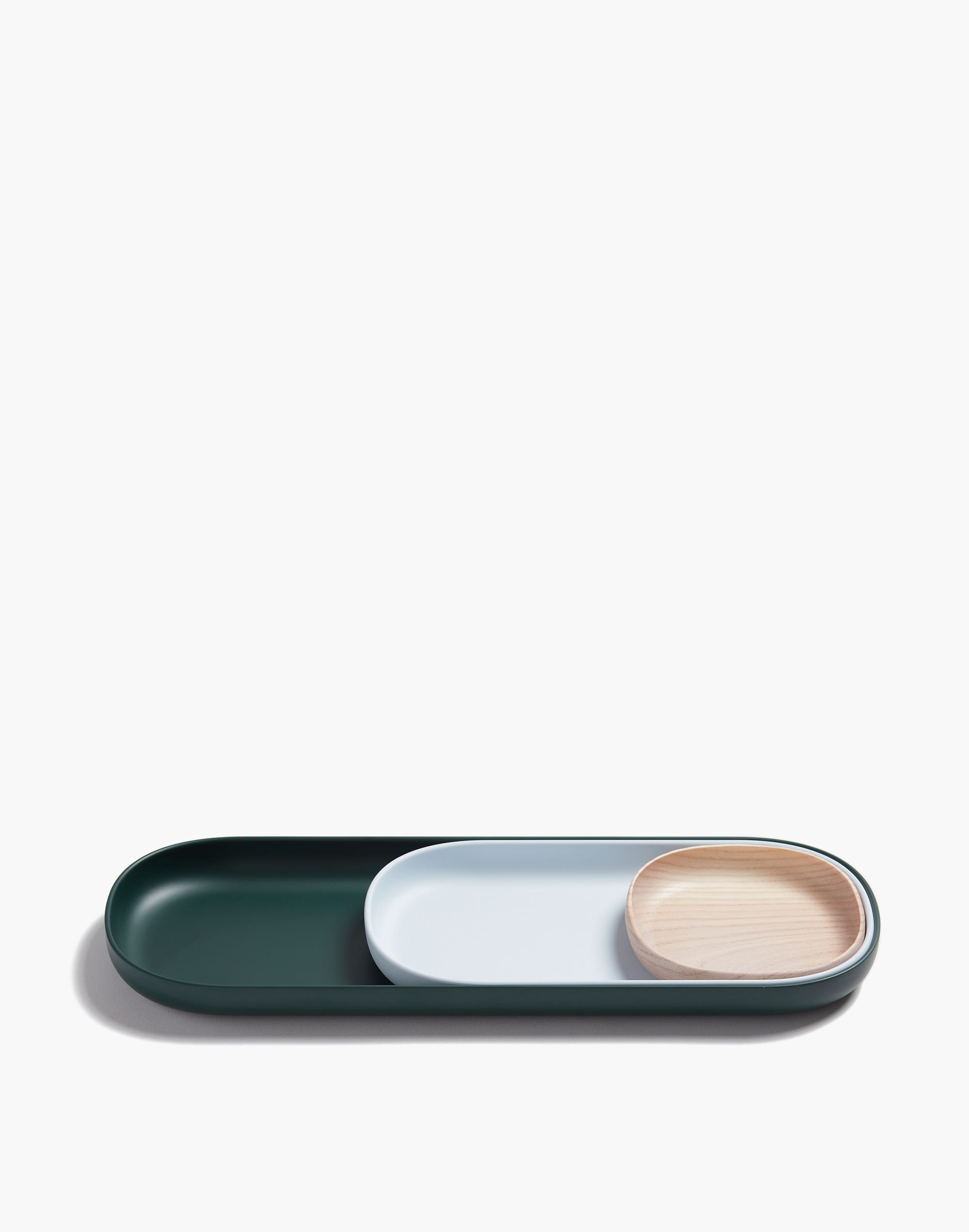 Open Spaces Three-Pack Nesting Tray Sets