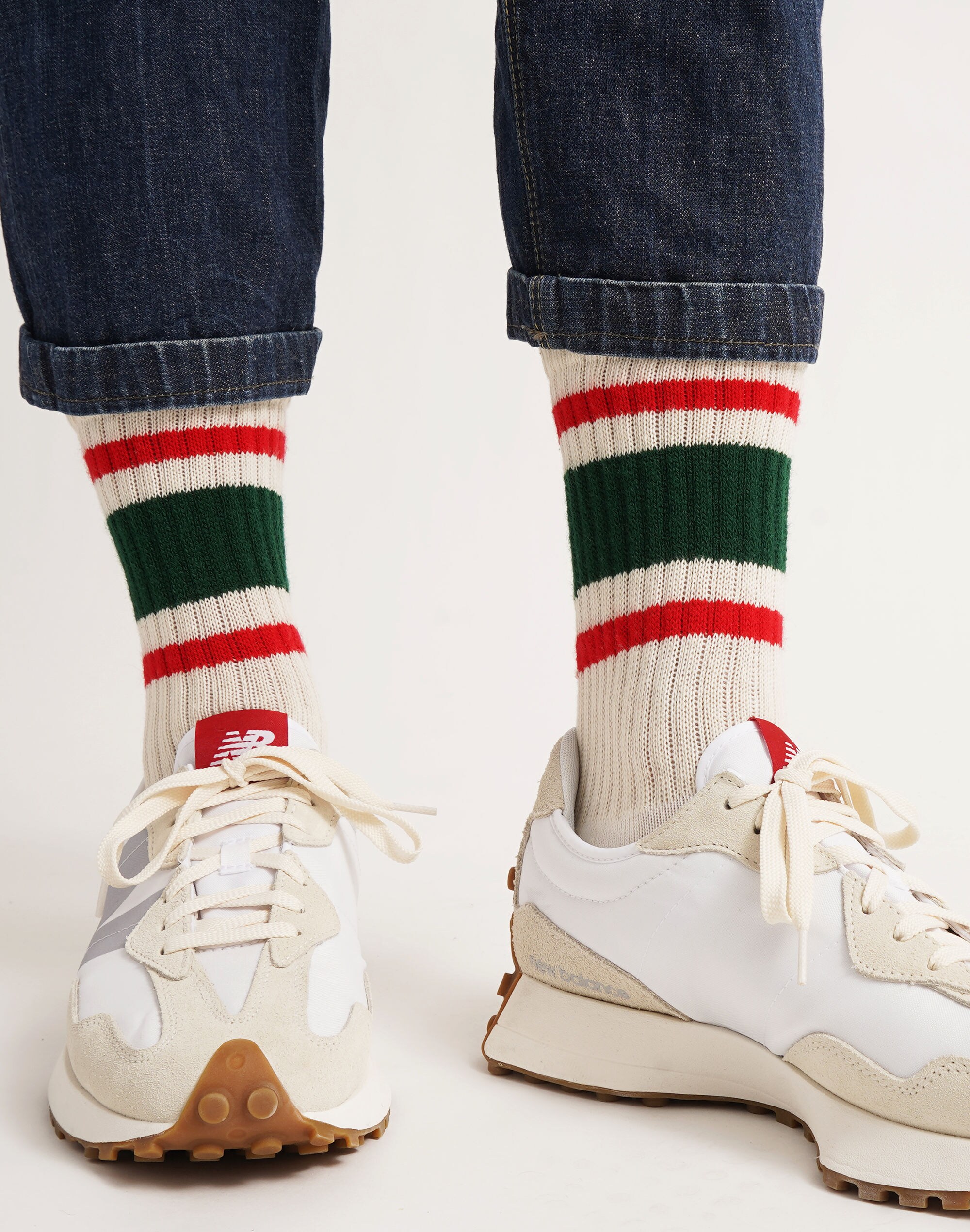 American Trench Three-Pack Retro Stripe Socks