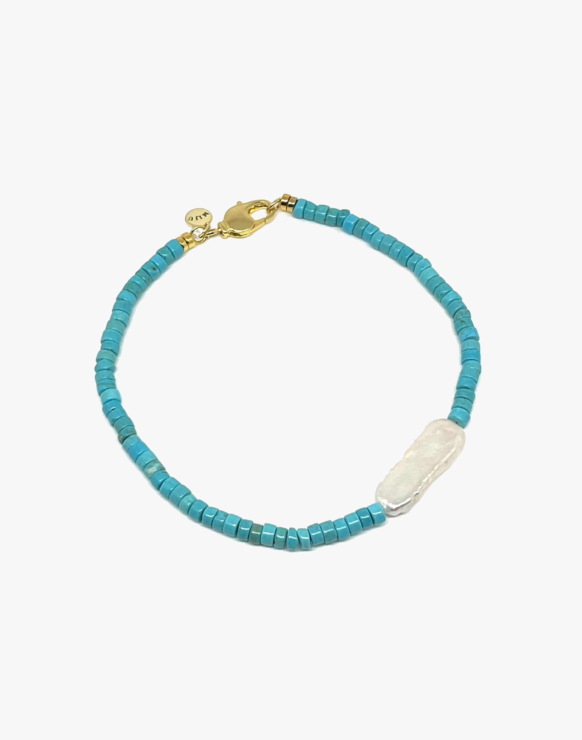 Madewell x MIJU Turquoise Beaded Palma Bracelet