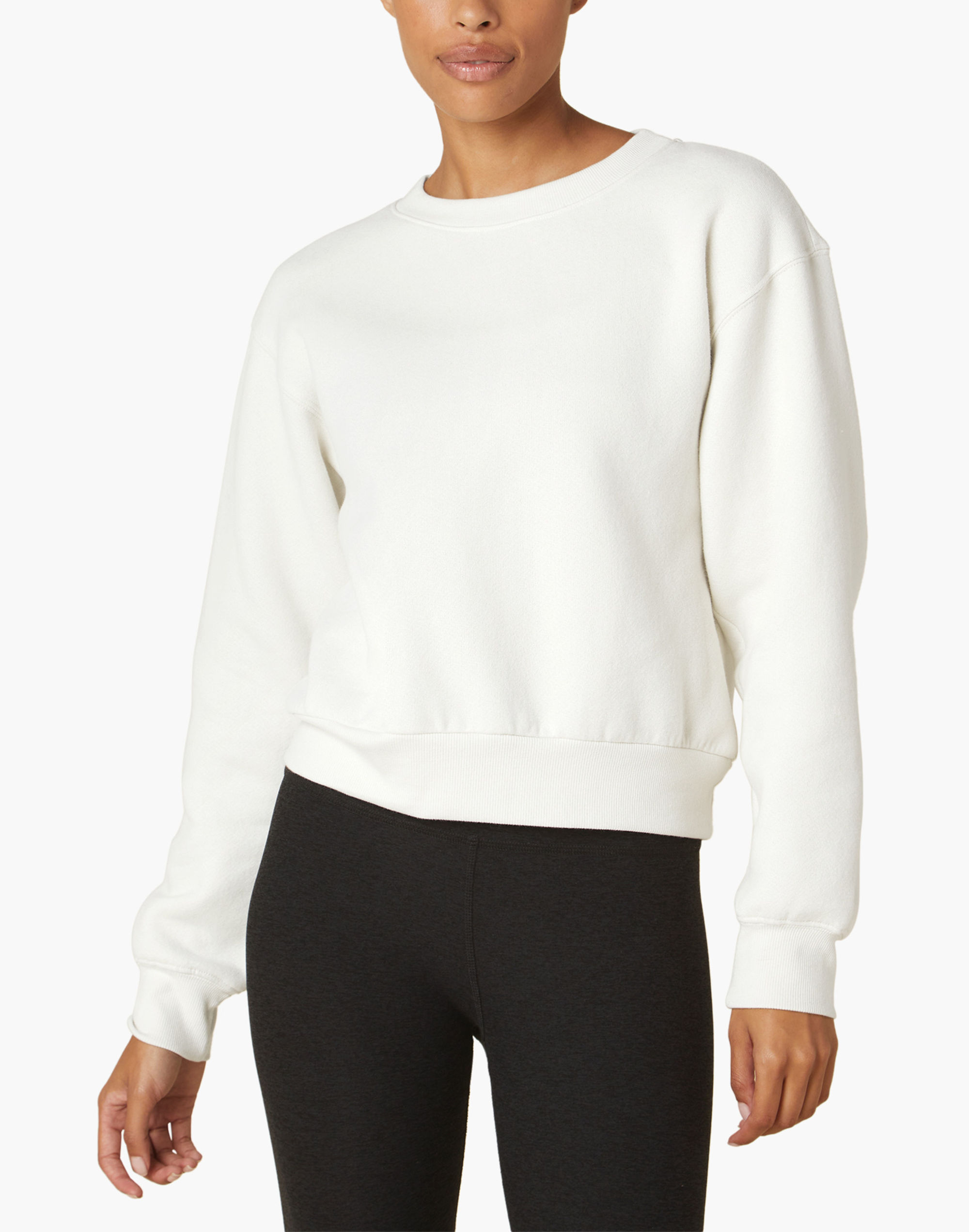 Beyond Yoga WFH Fleece Cropped Crew