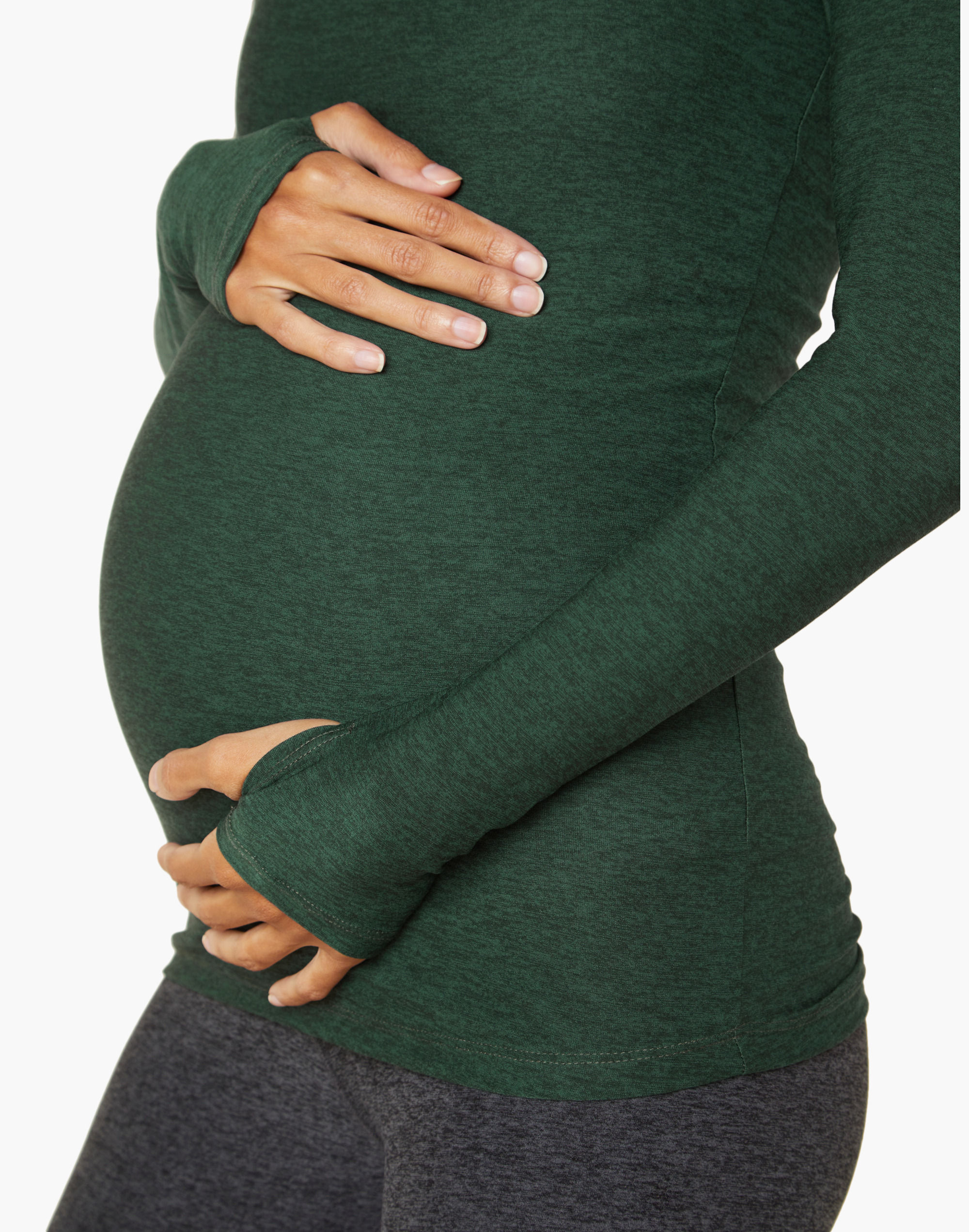 Beyond Yoga Classic Crew Maternity Pullover
