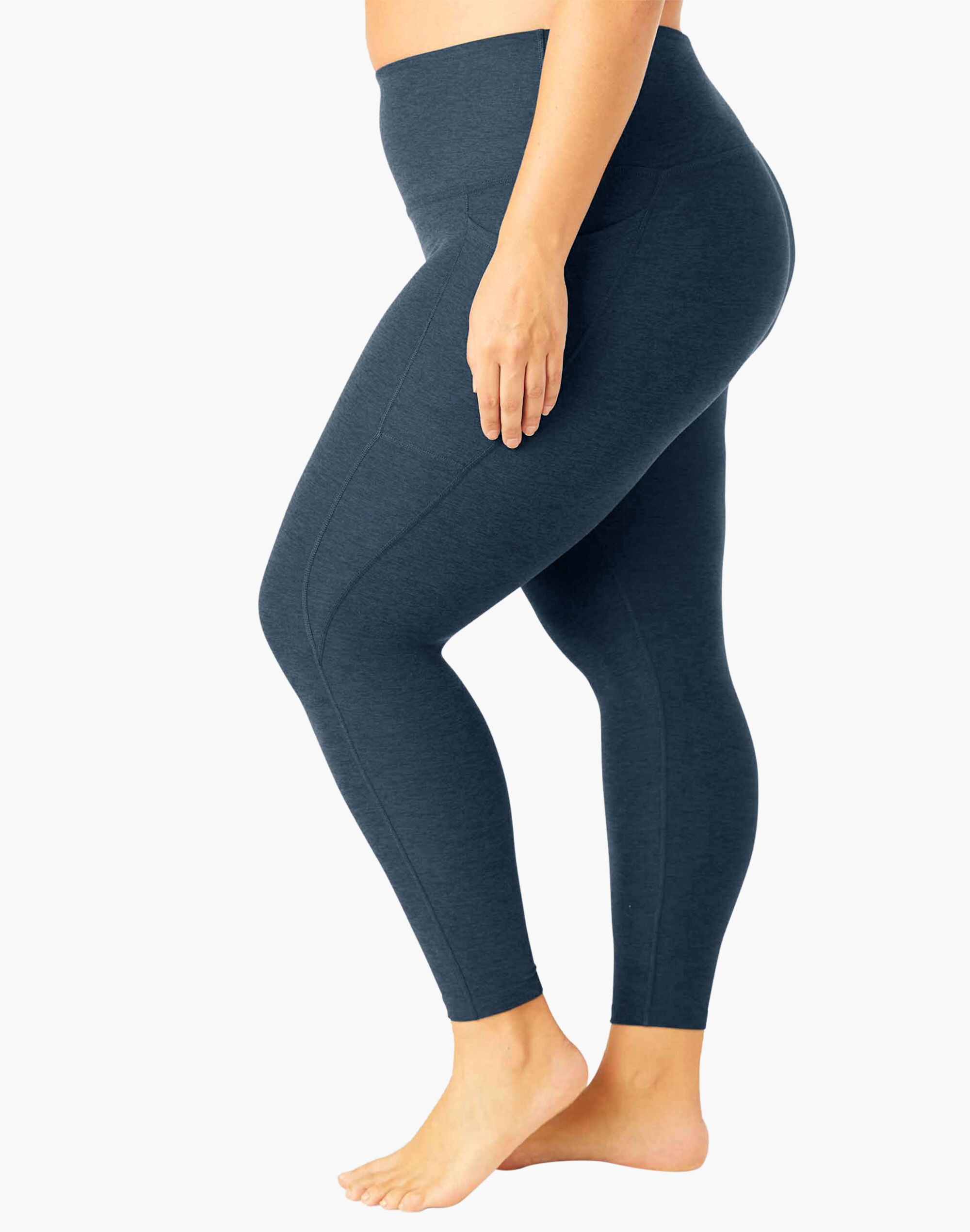 Beyond Yoga Plus Spacedye Out Of Pocket High Waisted Midi Legging