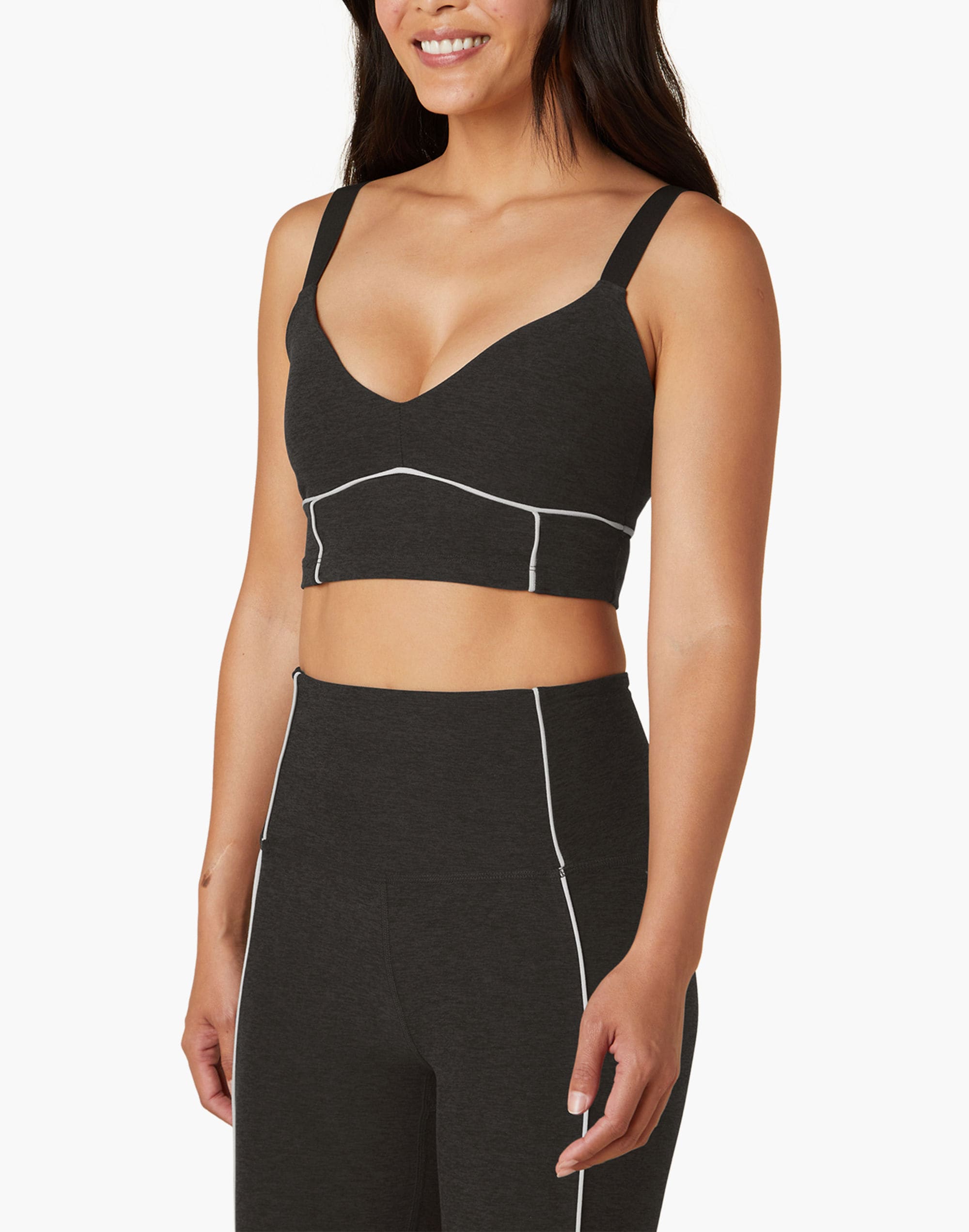 beyond yoga spacedye pipe up bra