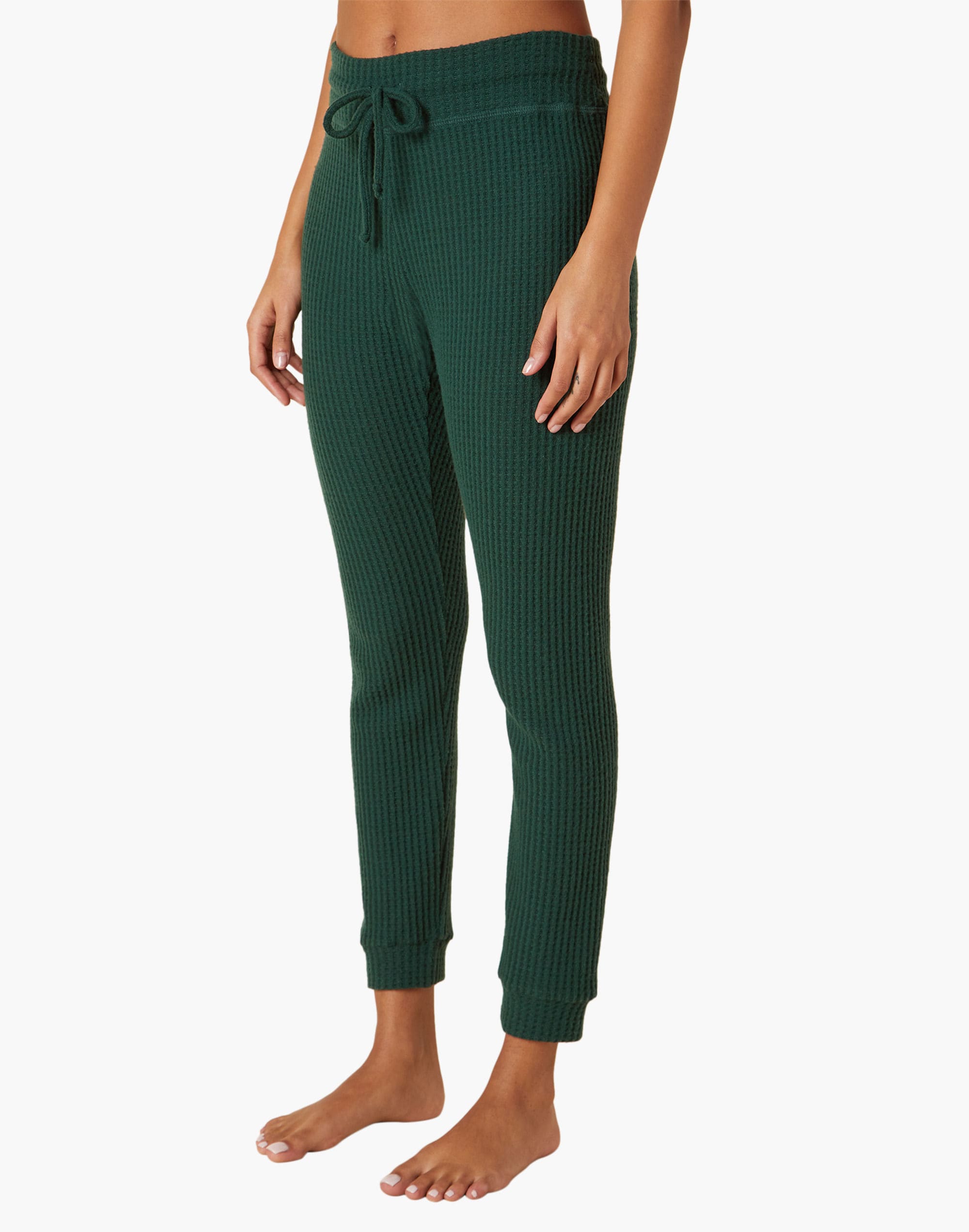 beyond yoga living easy waffle knit sweatpant