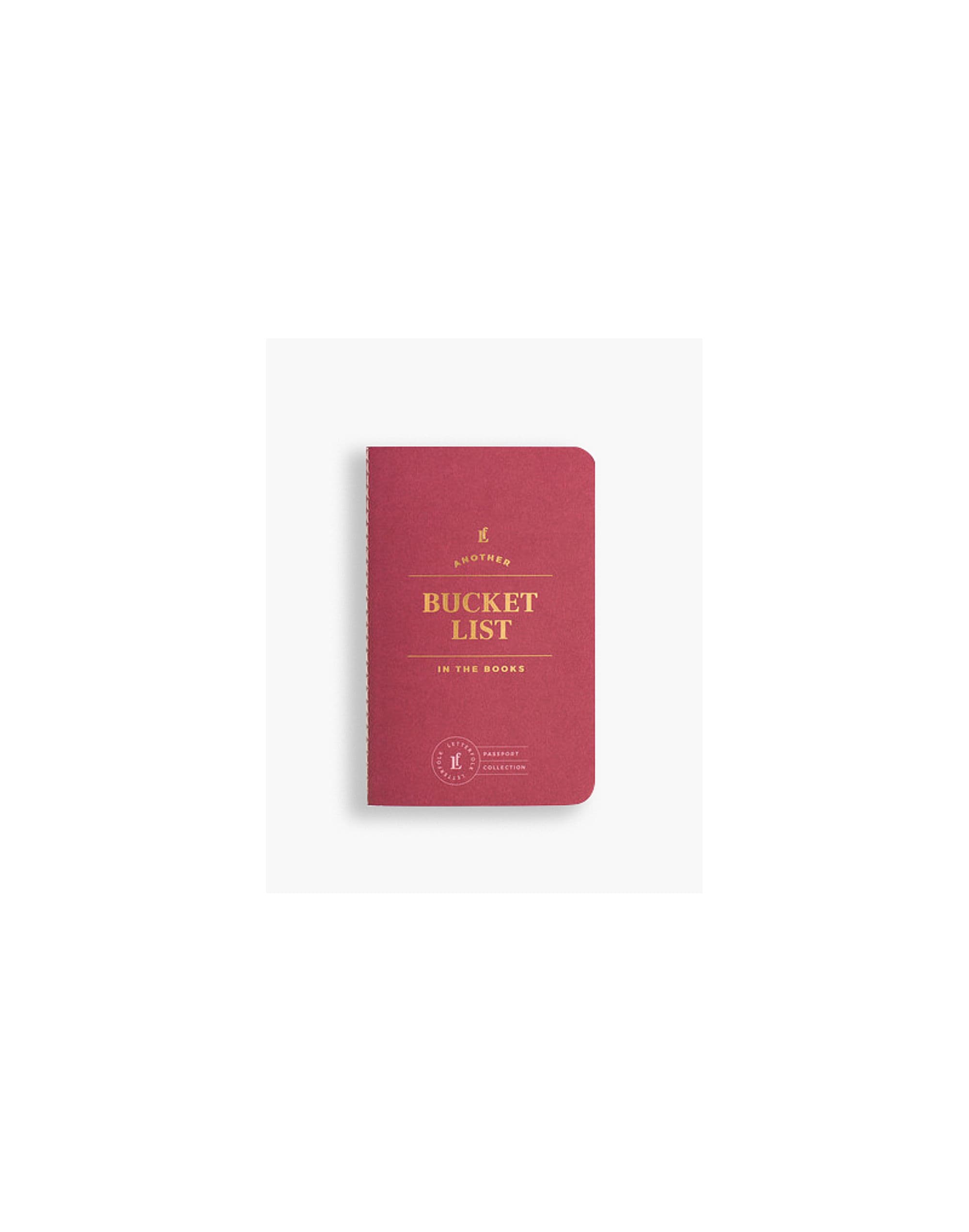Mw Letterfolk Bucket List Passport In Multicolor
