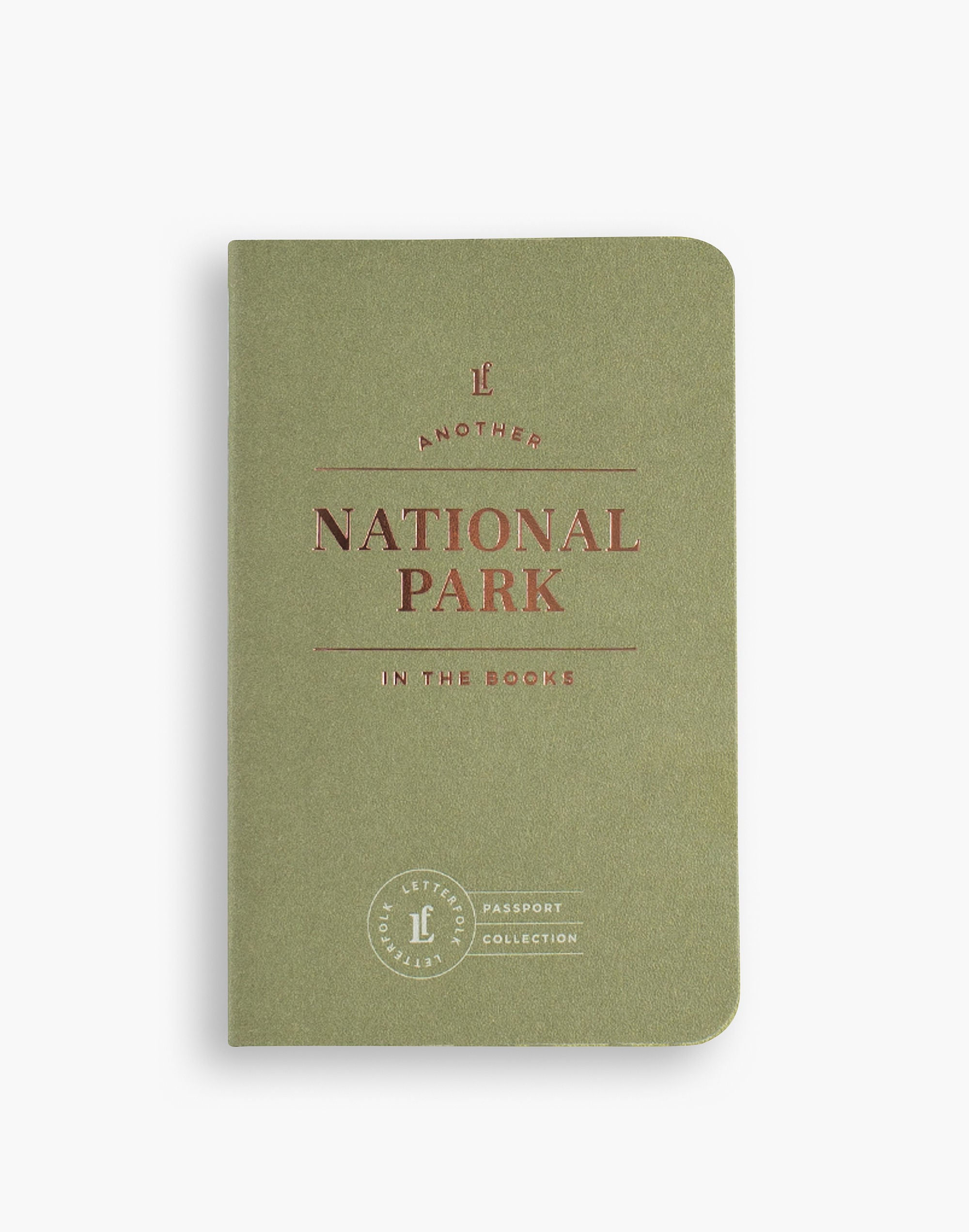 Madewell Letterfolk National Park Passport Journal In Multicolor