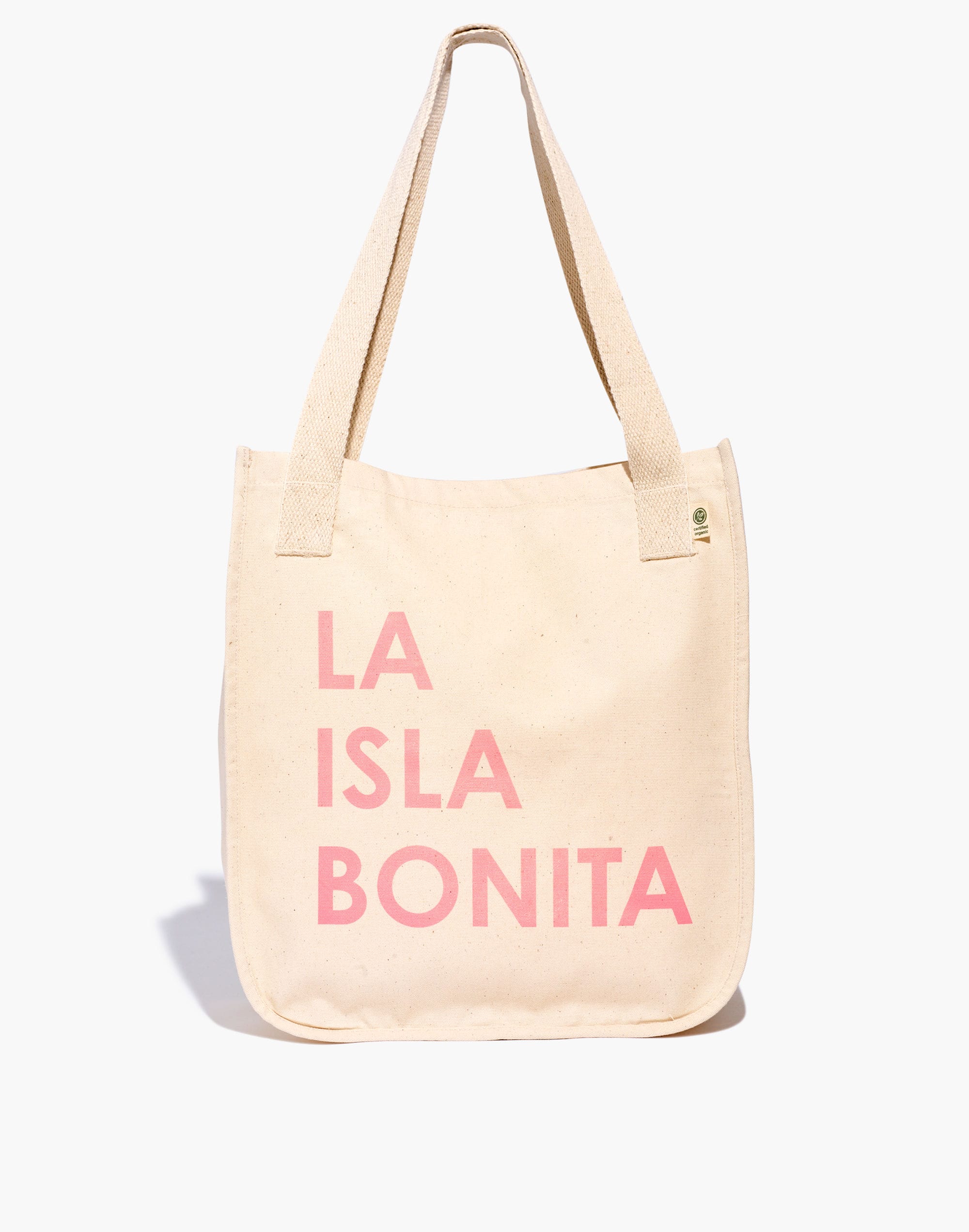 ser paraíso organic cotton nyc reusable tote bag