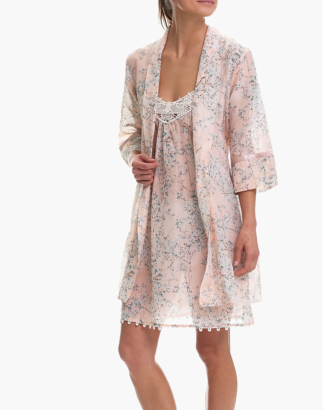 Papinelle Sleepwear™ Cherry Blossom Peach Nightie