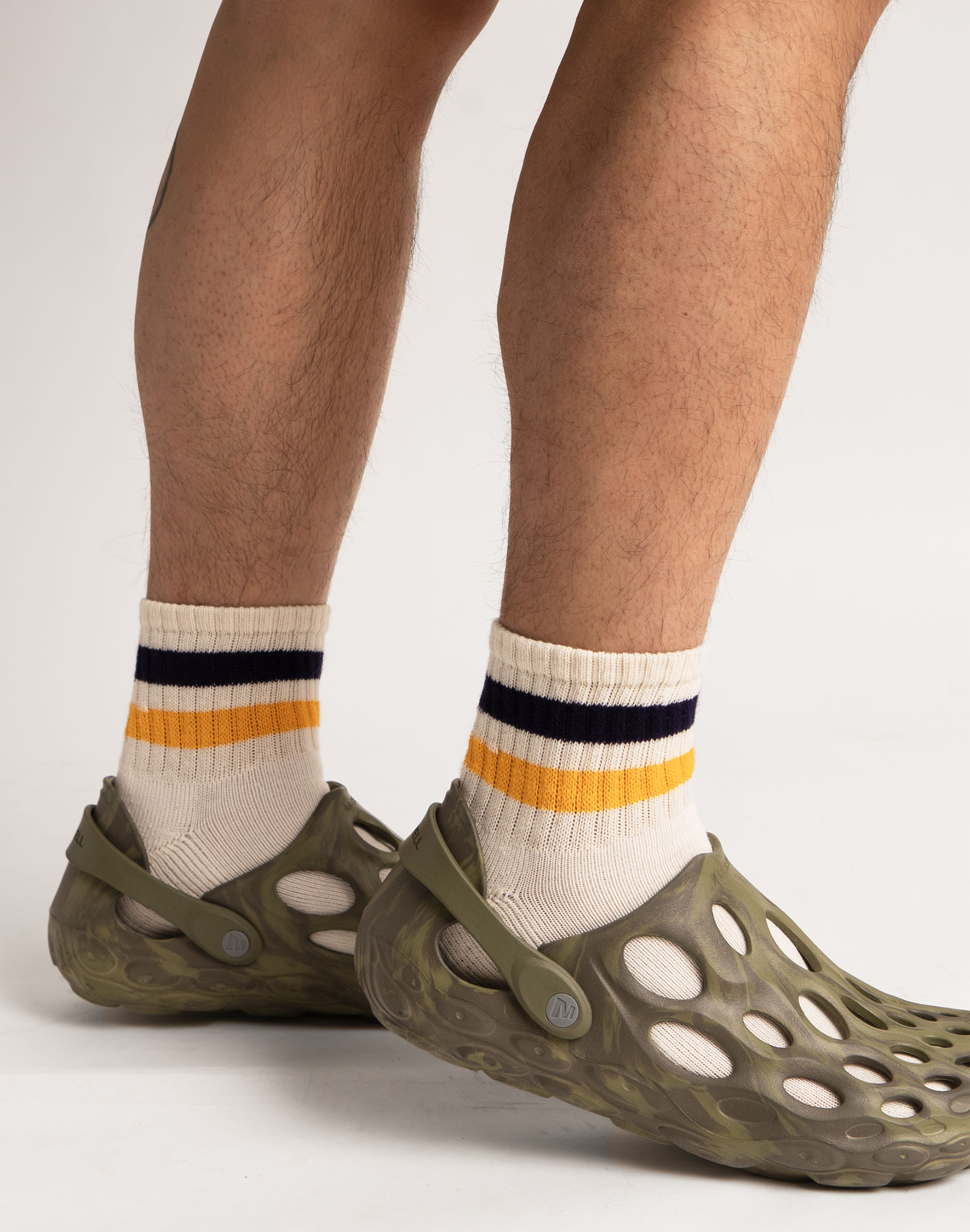 American Trench Retro Stripe Quarter Crew 3-pack