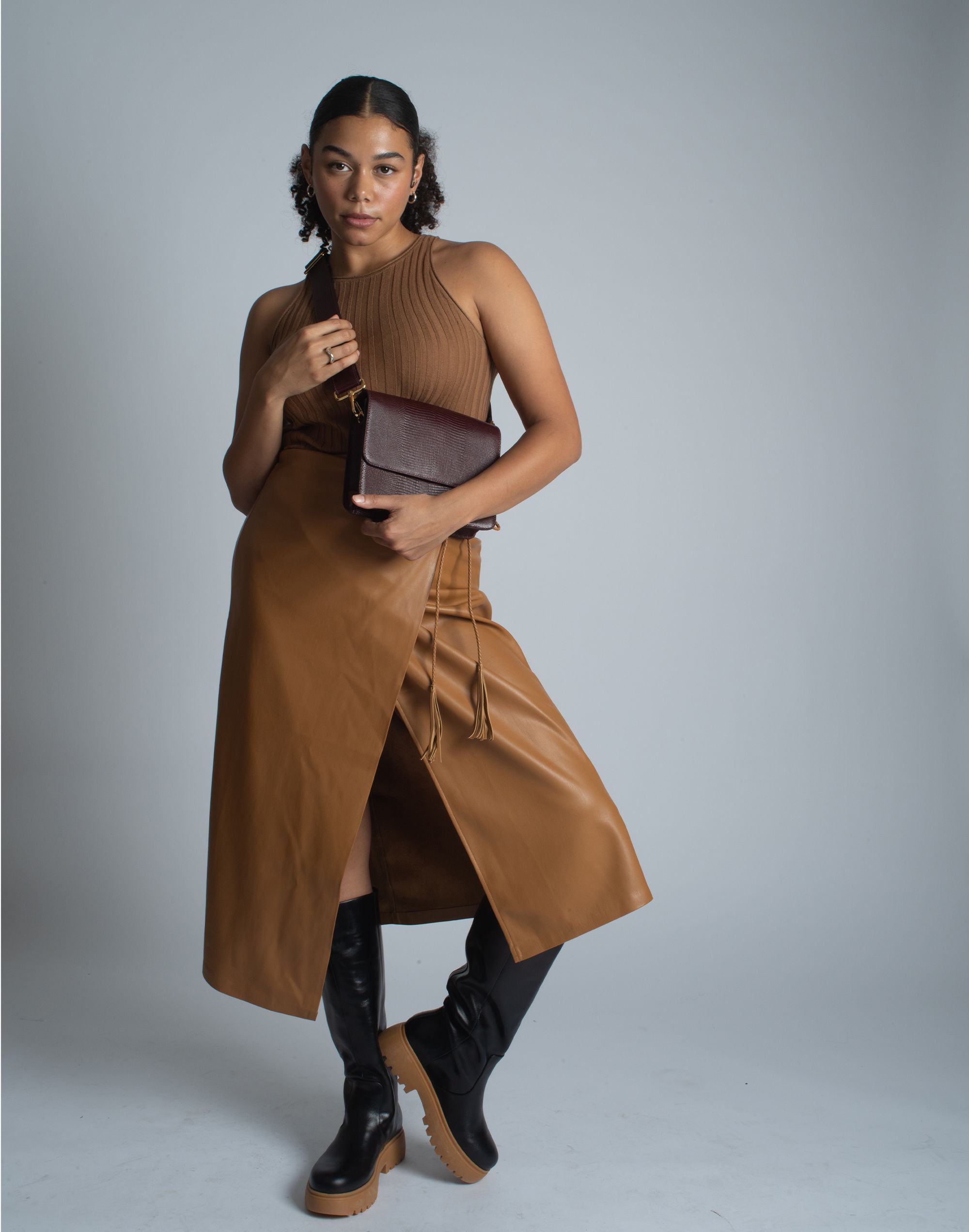 Hyer Goods Luxe Cube Bag