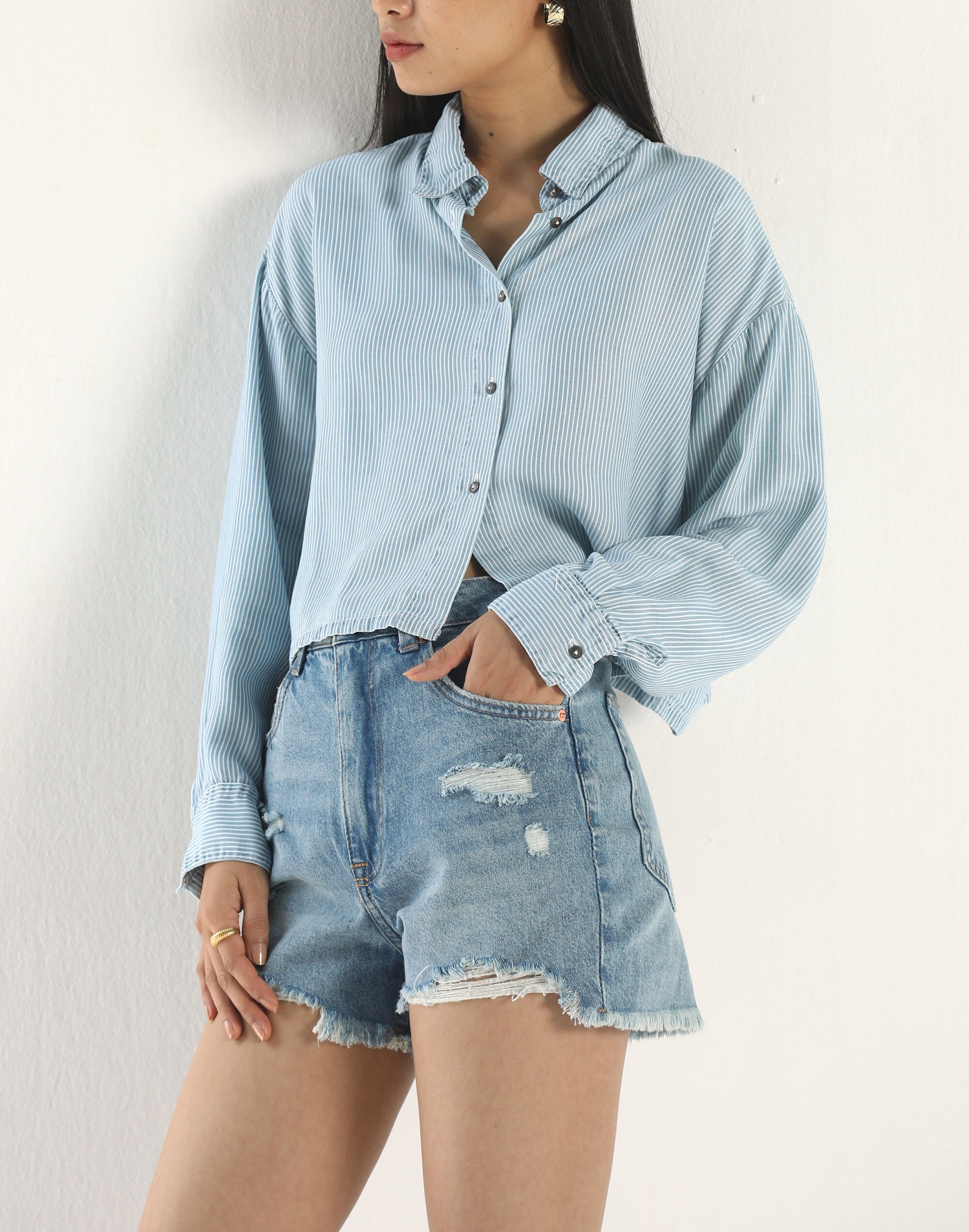 Reistor Tencel Crop it like its's hot shirt