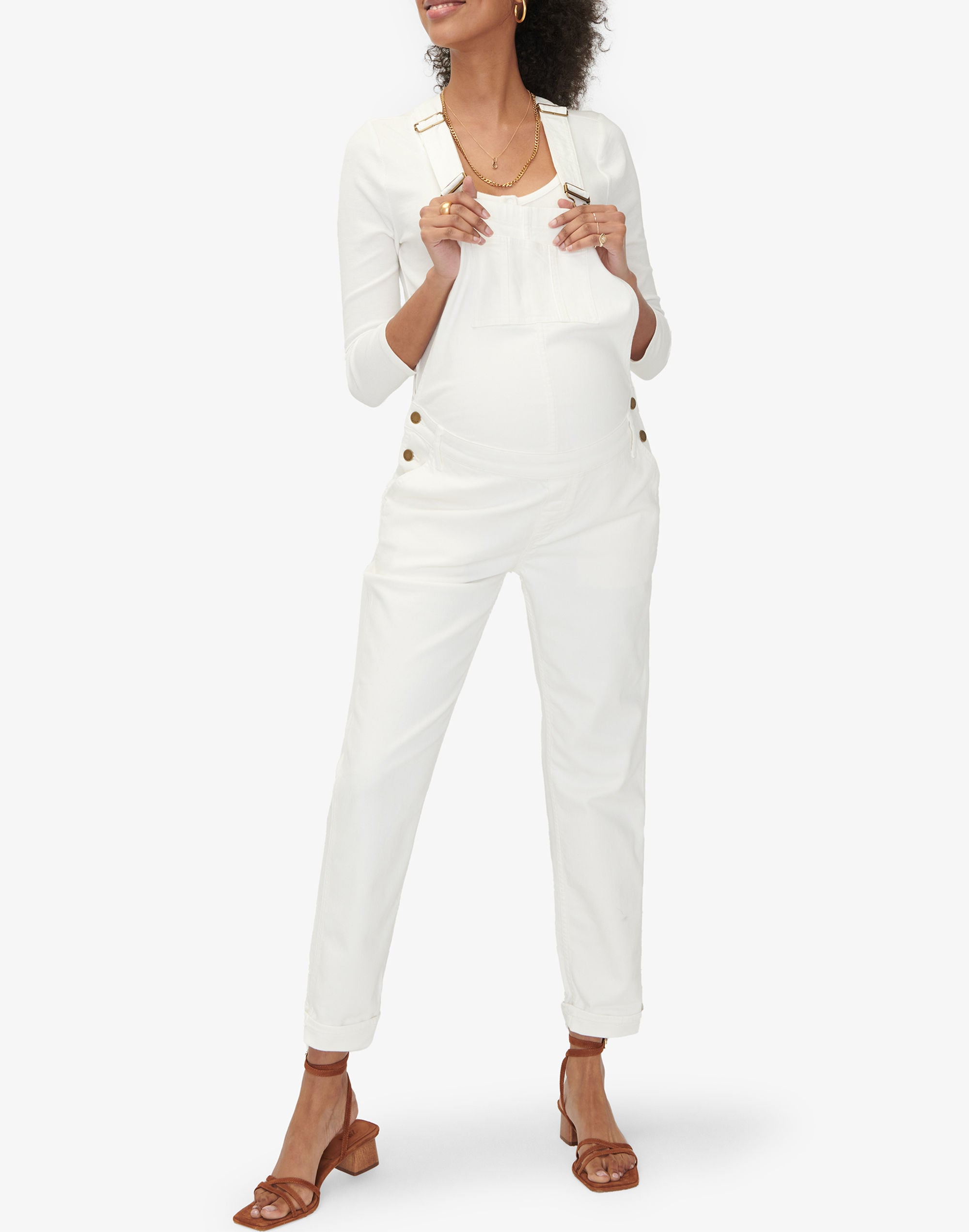 HATCH Collection The Denim Maternity Overall