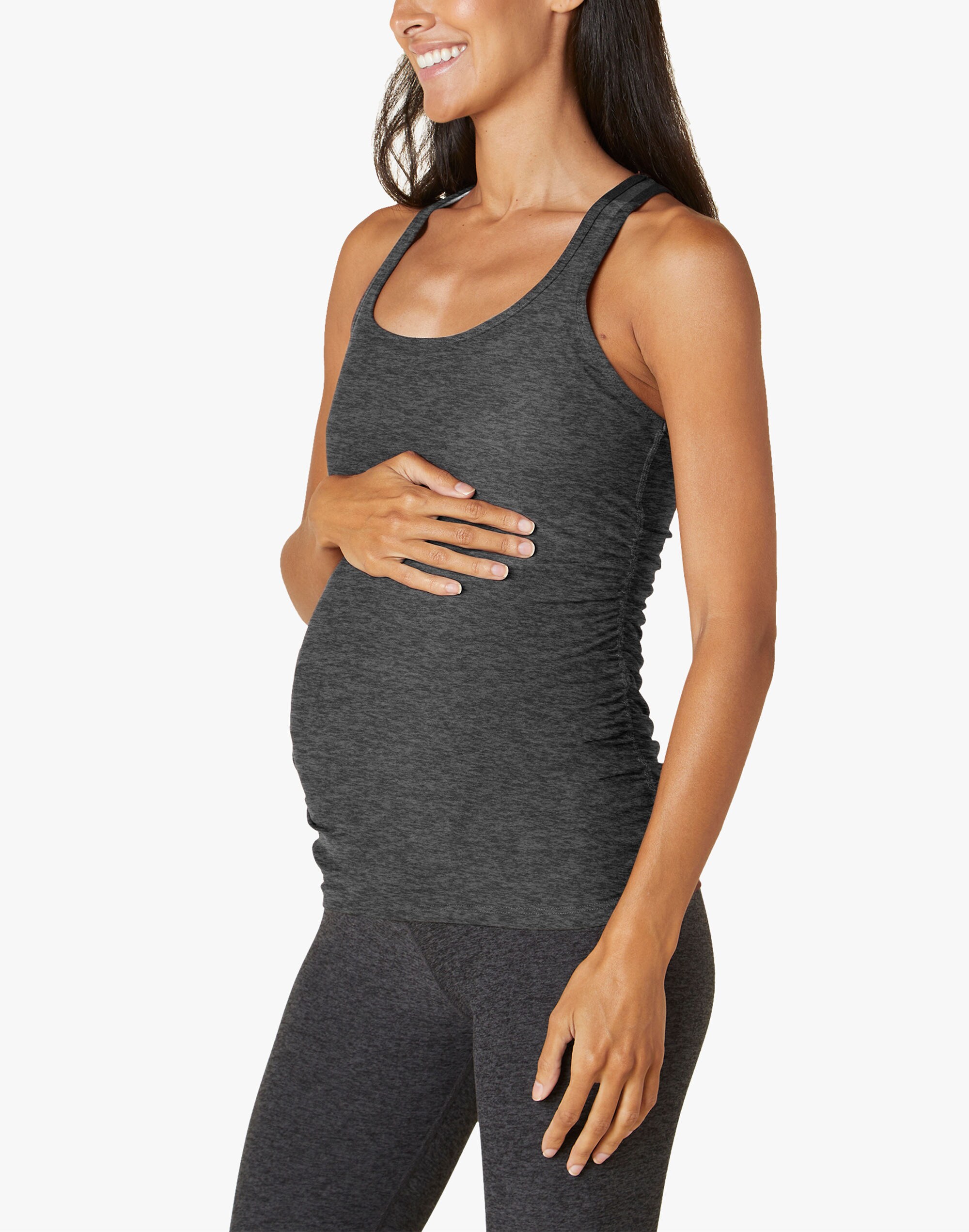 Beyond Yoga Featherweight Let it Grow Racerback Maternity Tank