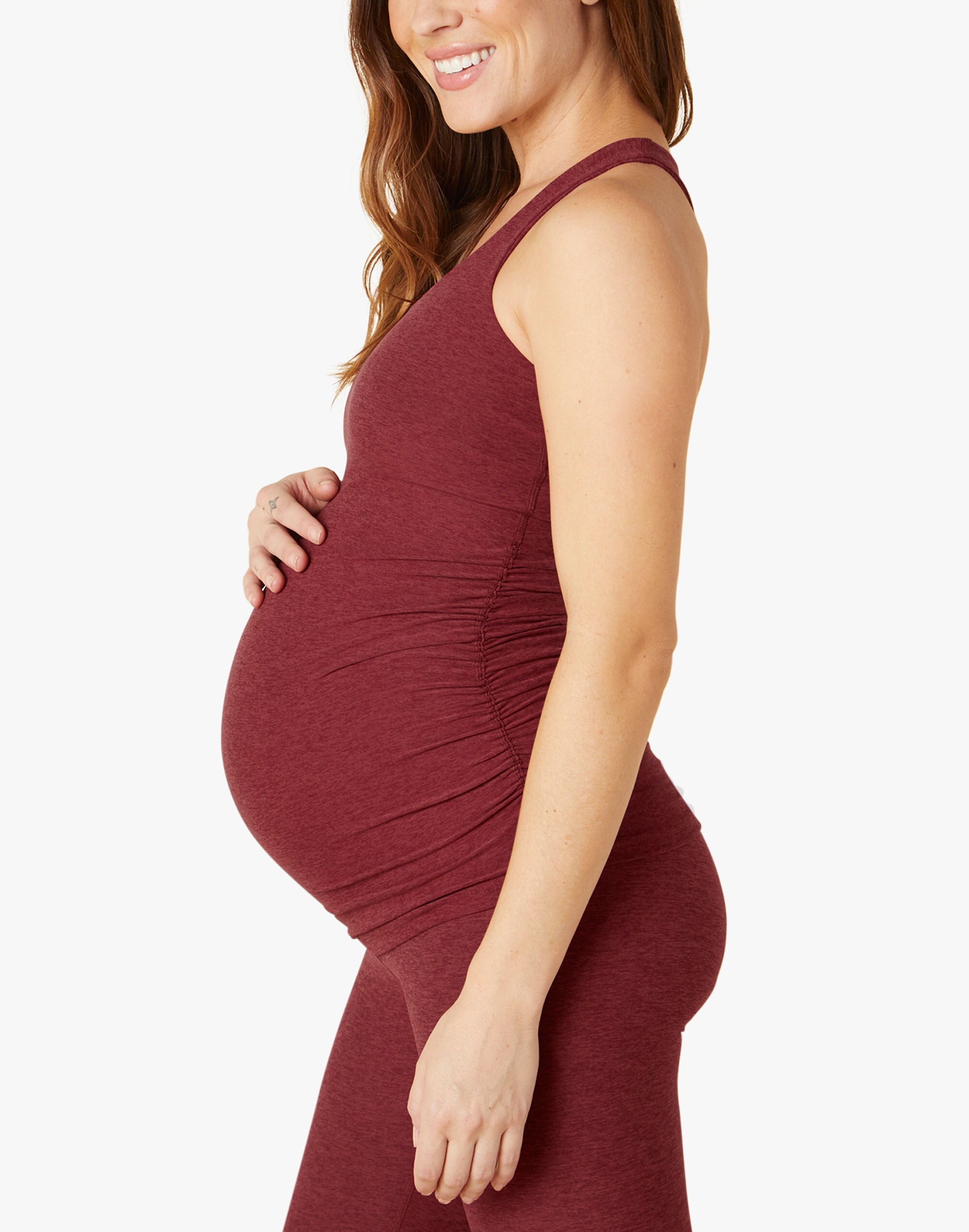 Beyond Yoga Featherweight Let it Grow Racerback Maternity Tank