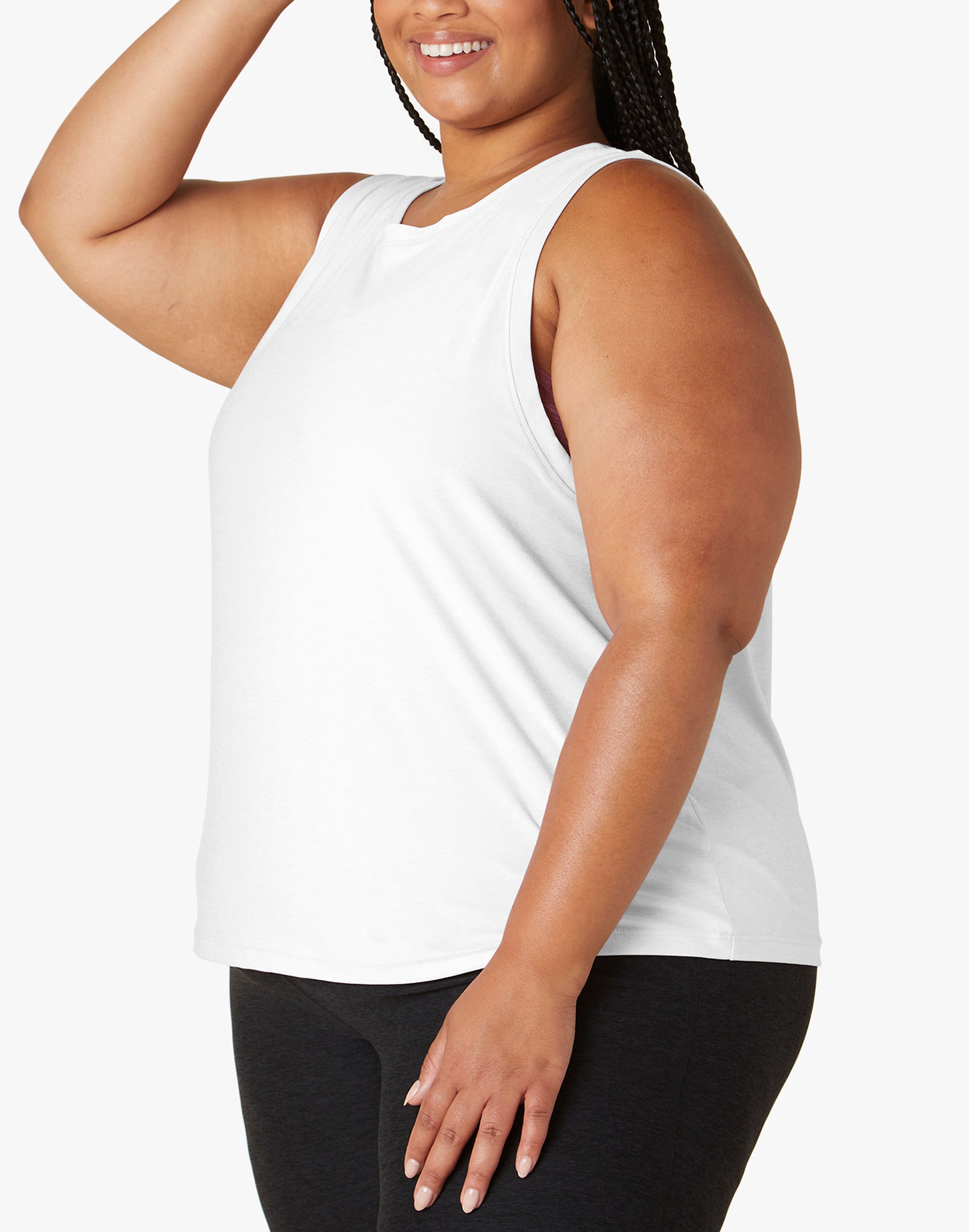 Beyond Yoga Plus Featherweight Balanced Muscle Tank