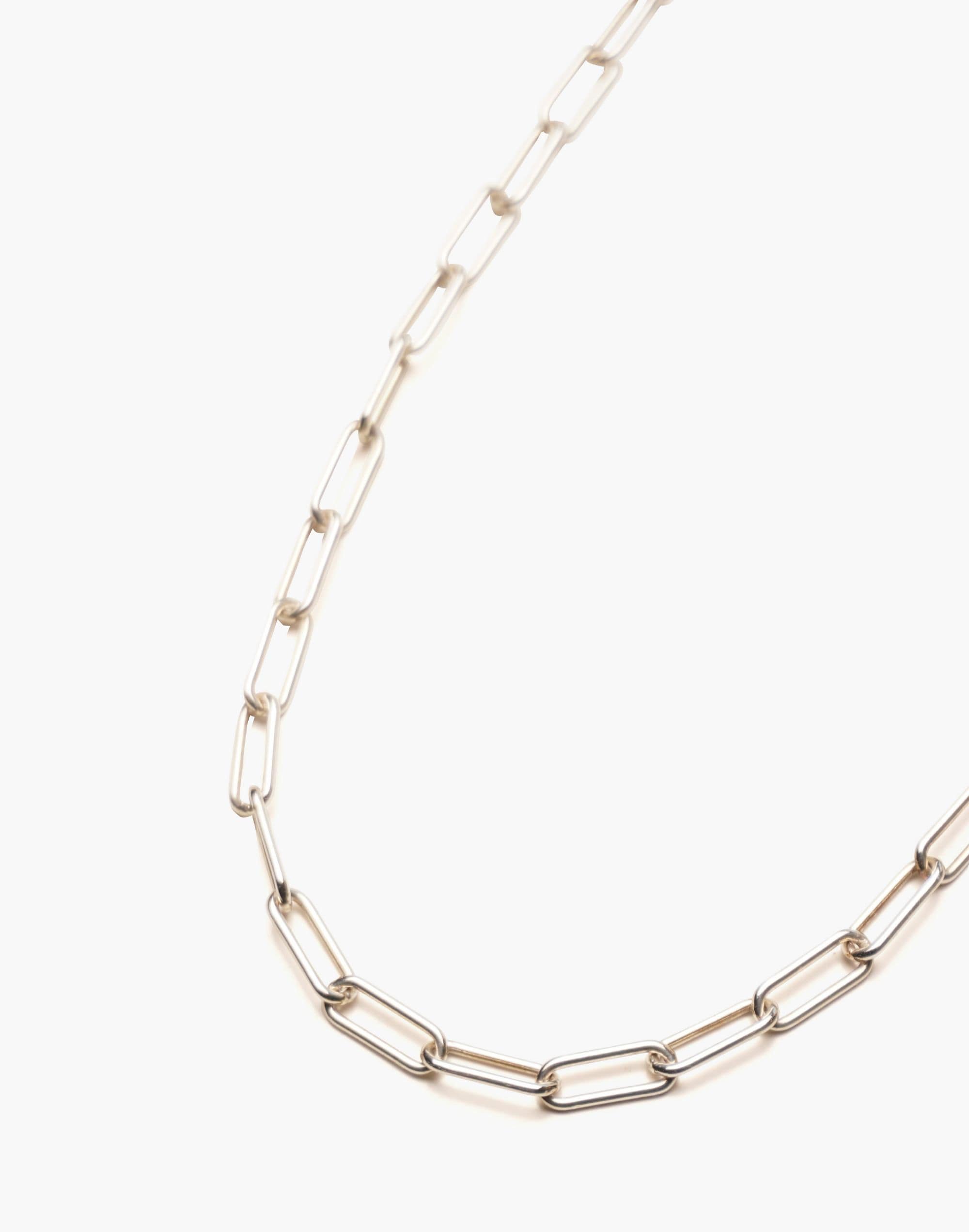 CHARLOTTE CAUWE STUDIO Paperclip Chain Necklace in Sterling Silver