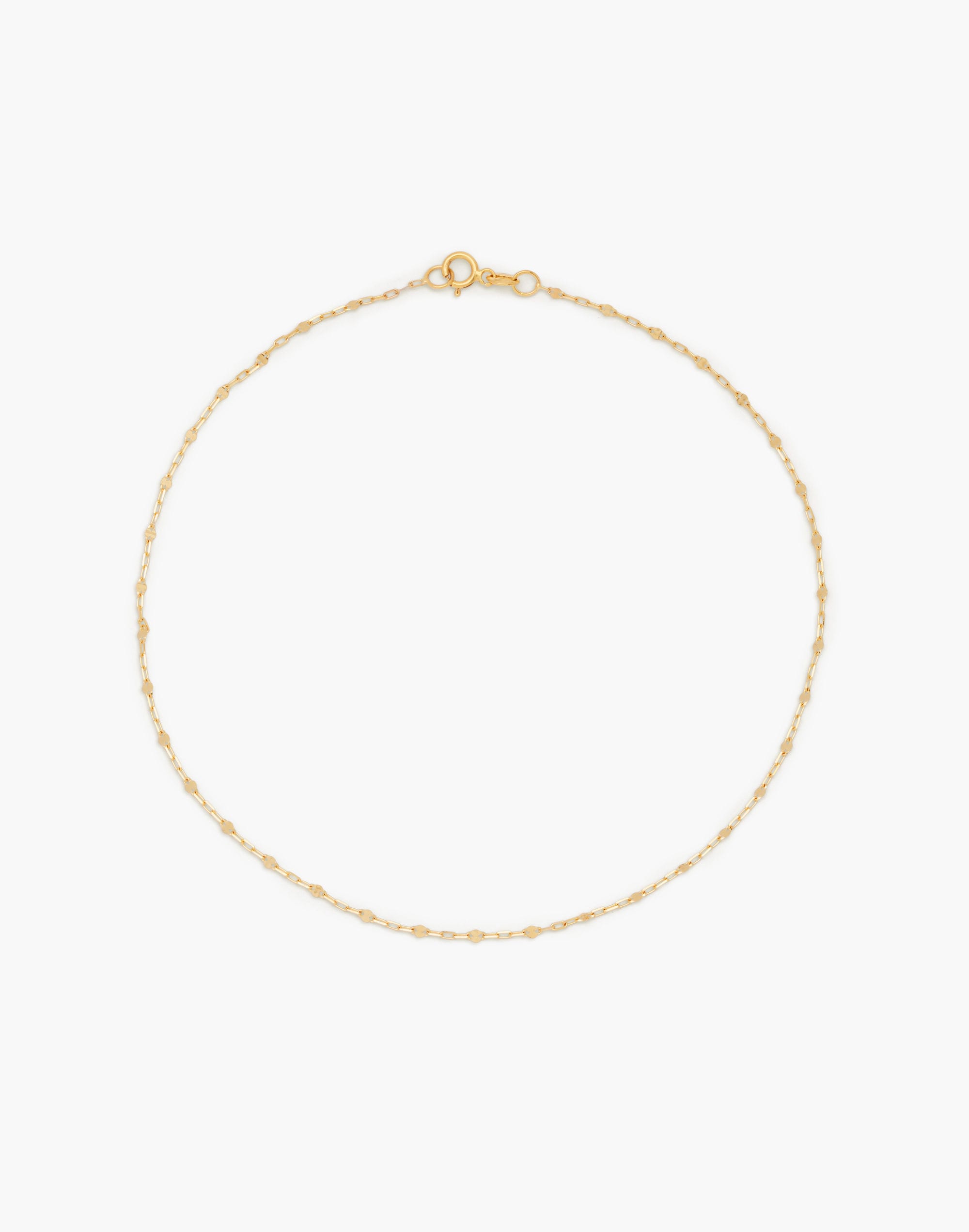 Diamond Cut Rolo Chain Necklace - Kinn 16