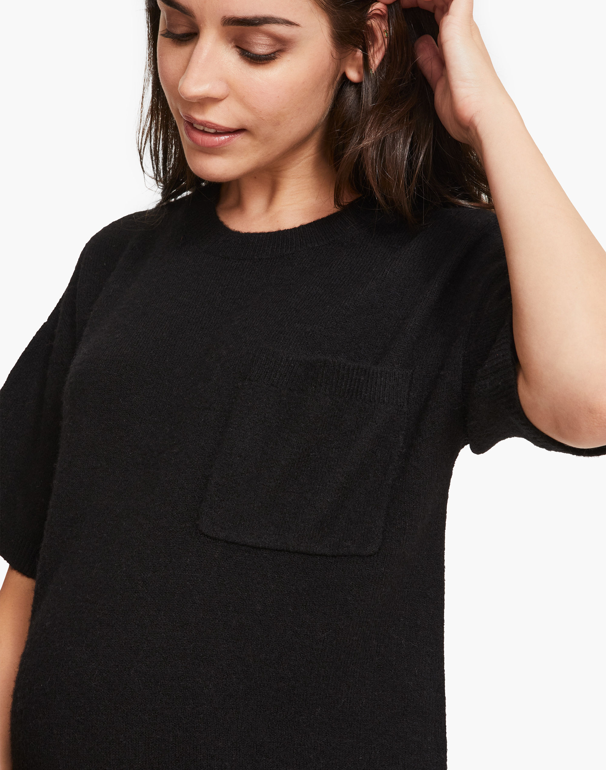 HATCH Collection The Reese Knit T-Shirt Dress