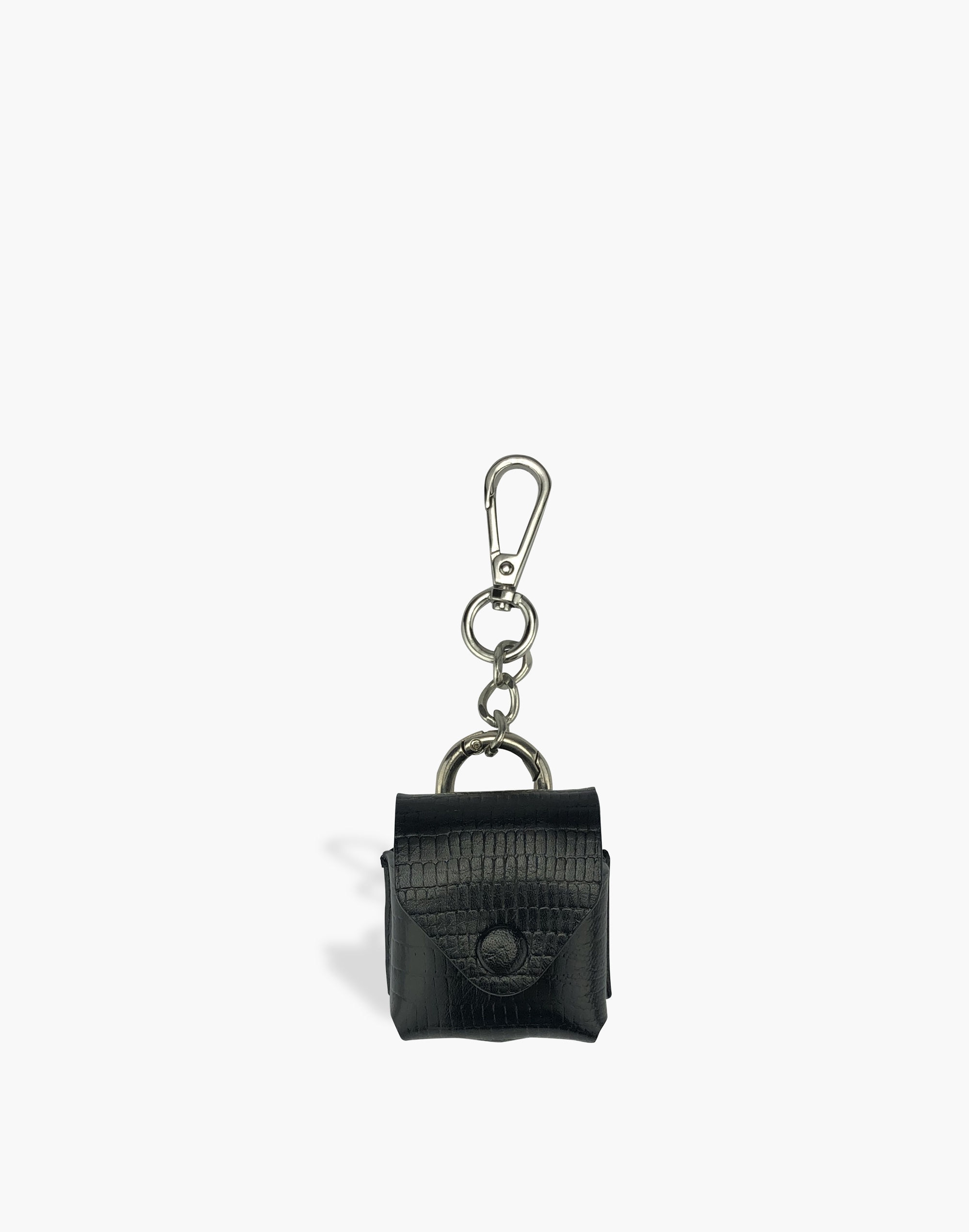 hyer goods leather airpod case cover + keychain