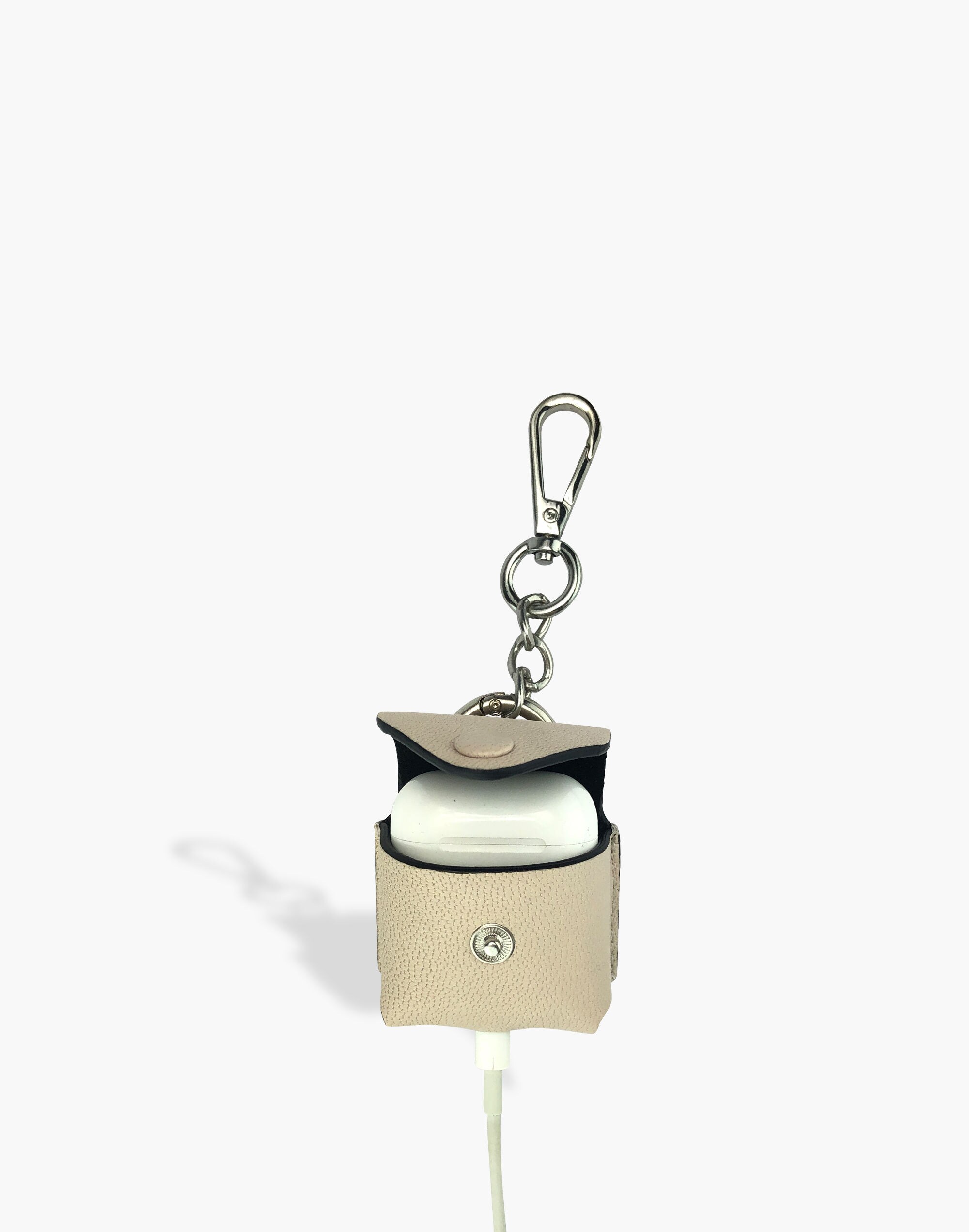 HYER GOODS Leather AirPod Case Cover + Keychain