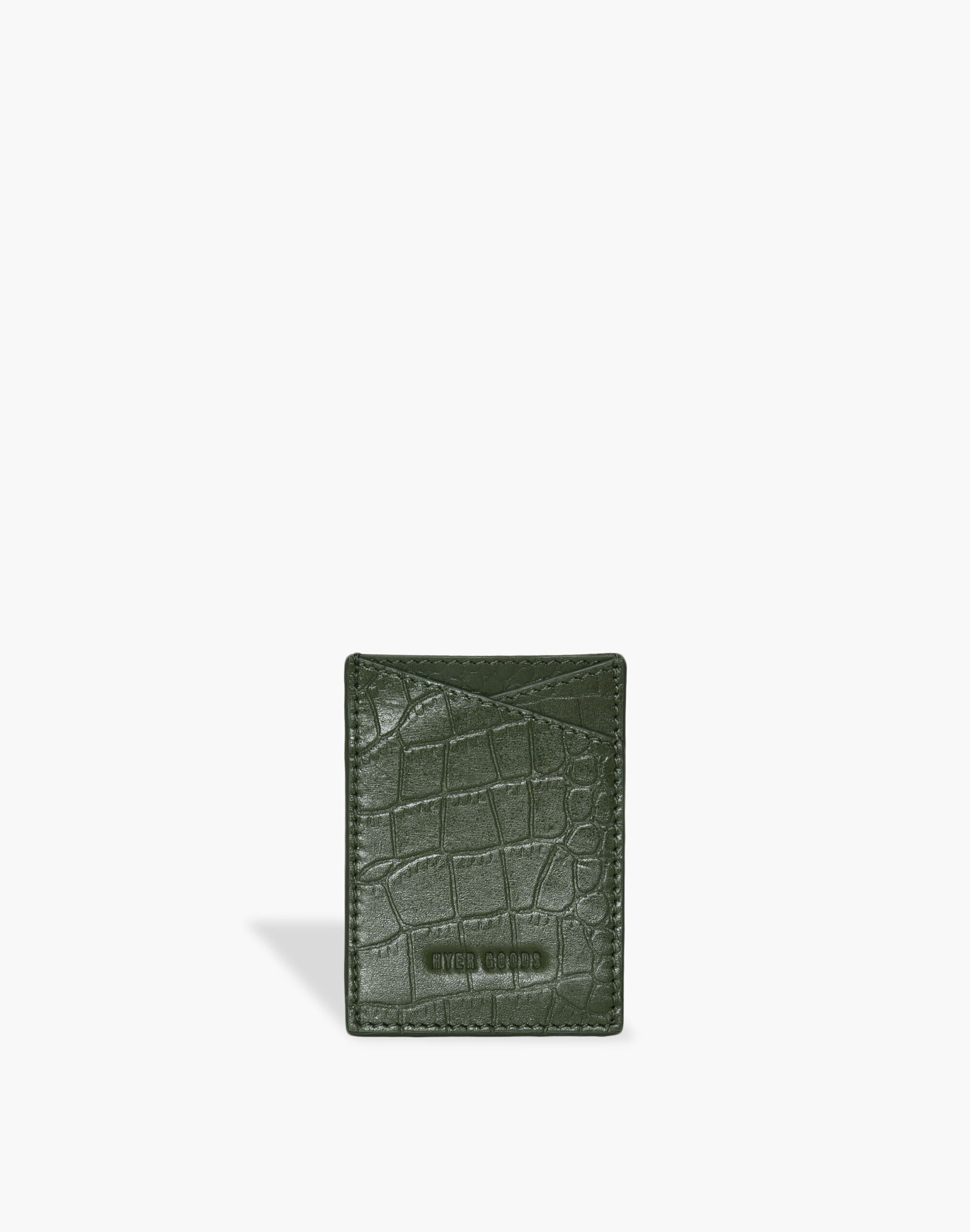 HYER GOODS Leather Sticker Phone Wallet